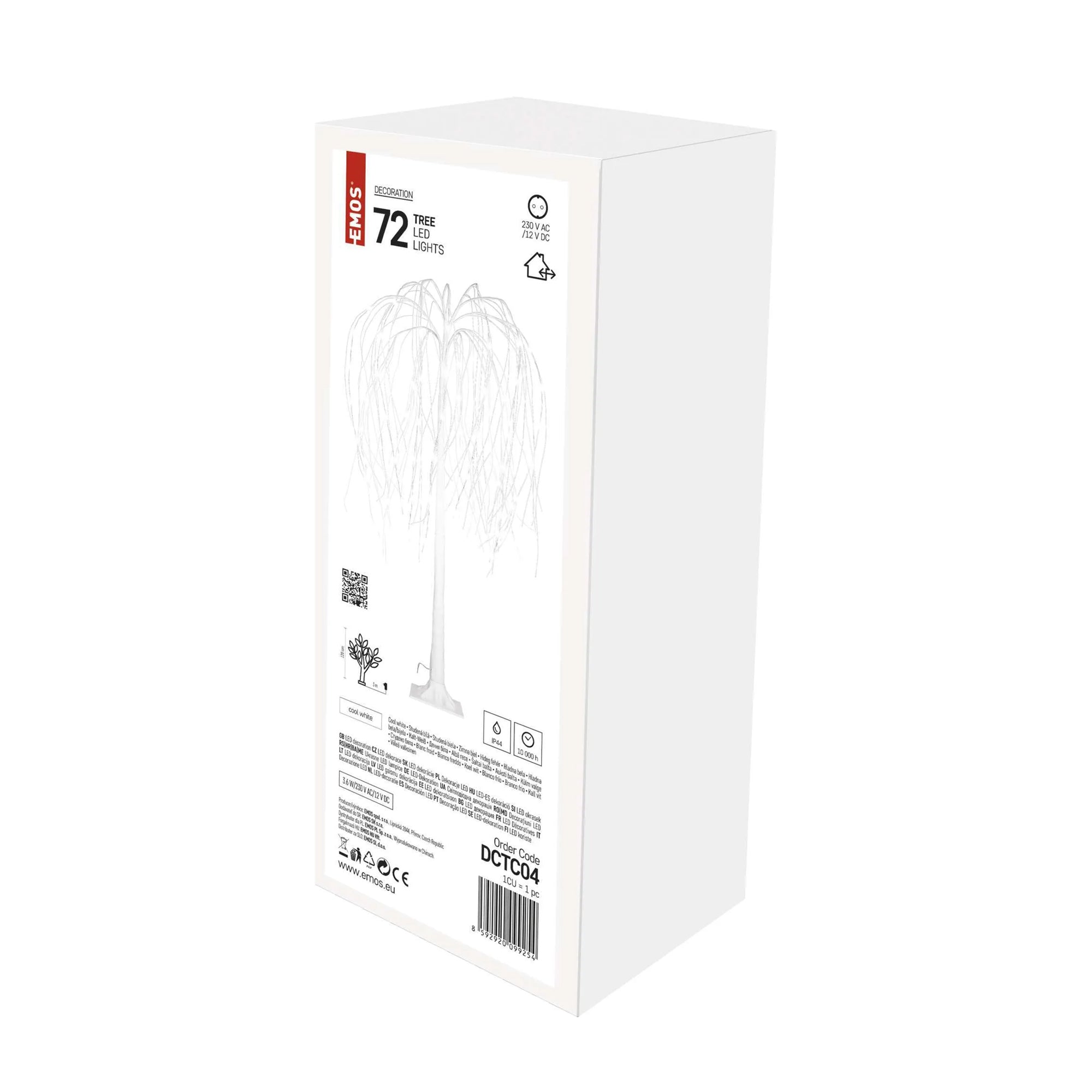 LED light tree, indoor and outdoor, cool white, 120cm