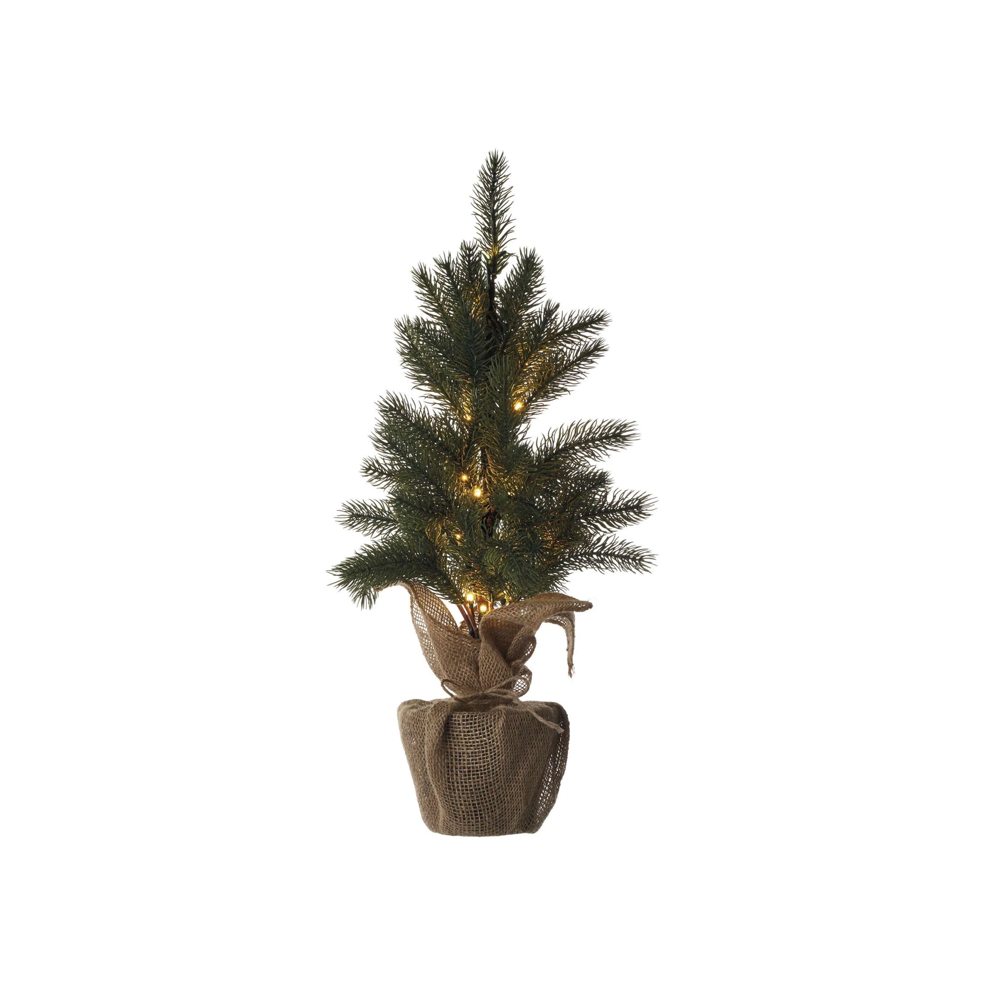 Božićno drvce, LED, toplo bijela, 3xAA, IP20