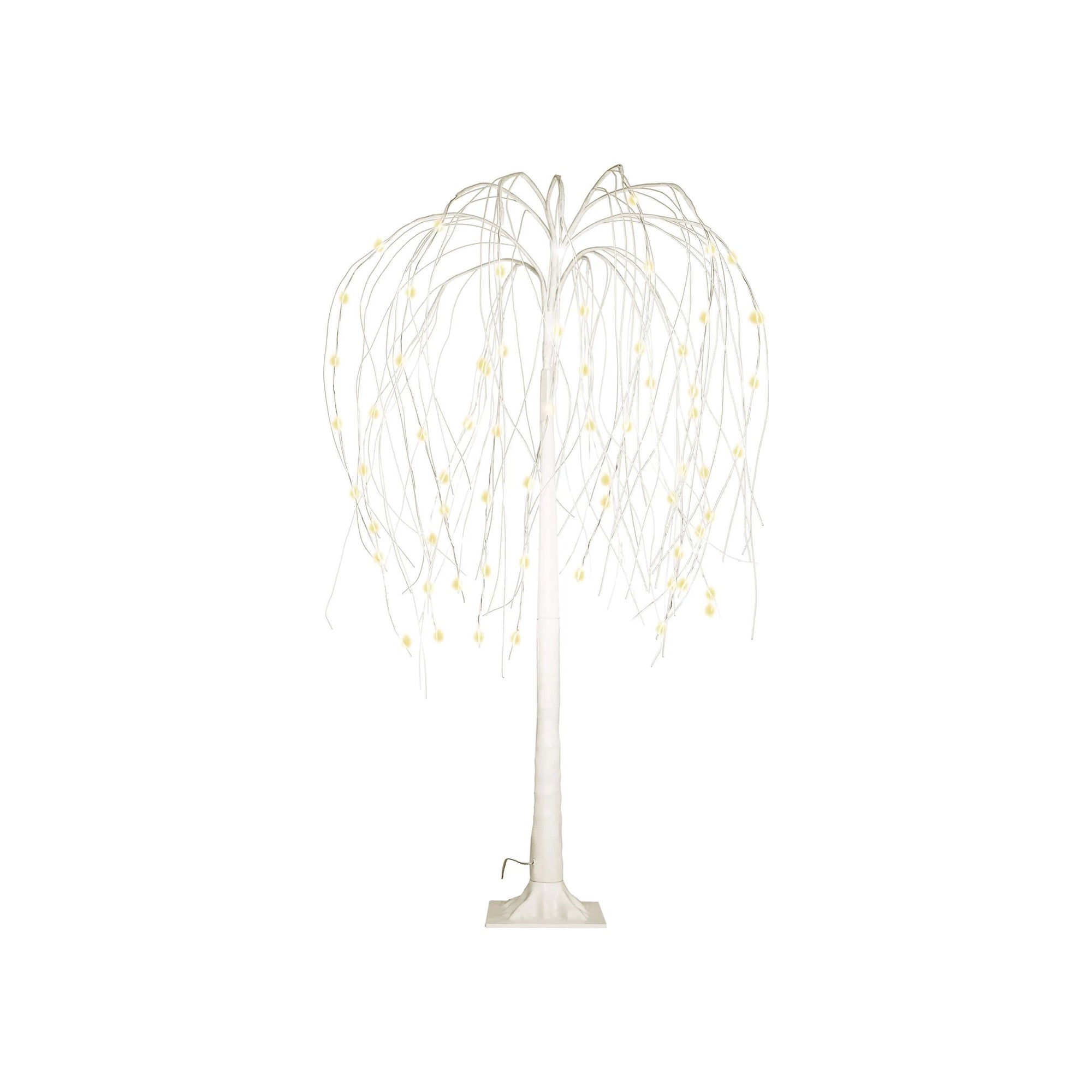 LED lighted tree, indoor and outdoor, warm white, 120cm