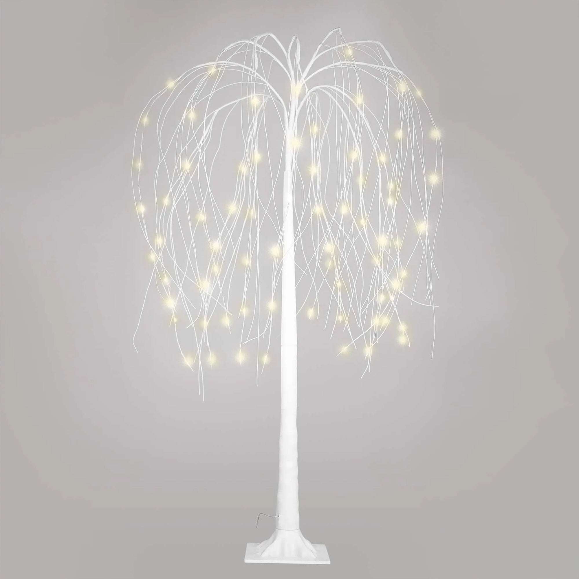 LED lighted tree, indoor and outdoor, warm white, 120cm