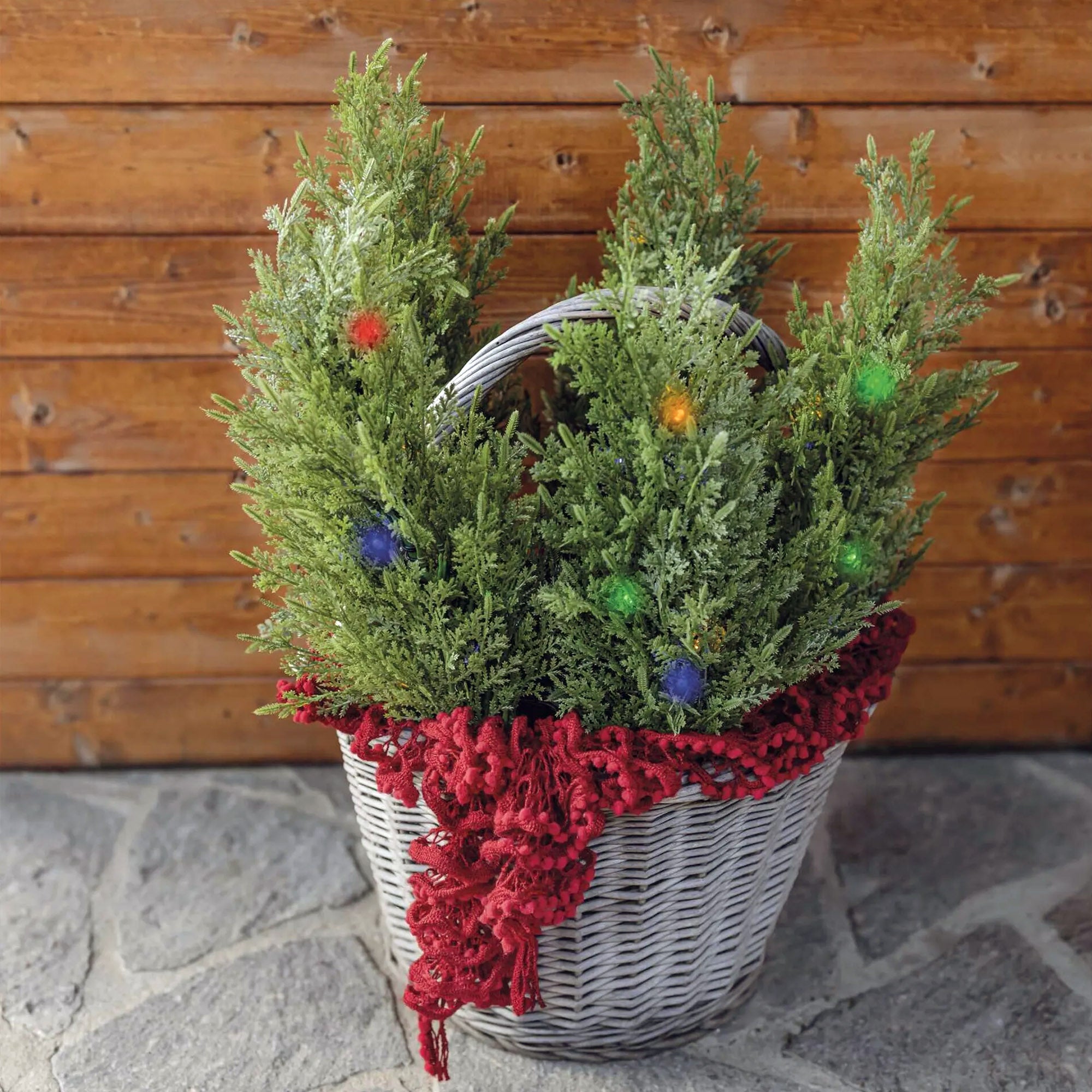 LED grančice sa solarnim panelom, vanjske, toplo bijela