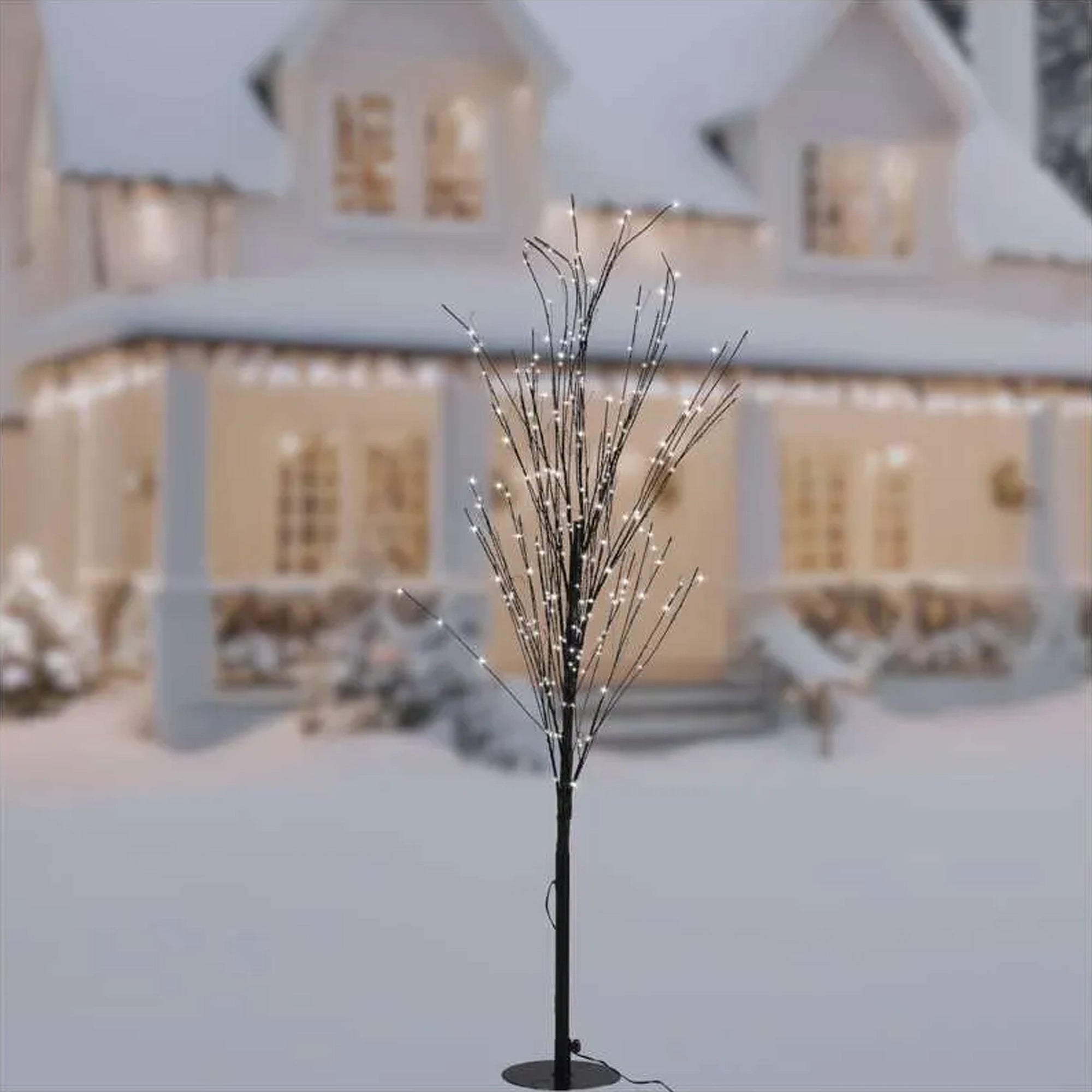 Svjetleće drvce, 600 lampica, LED, toplo bijela, IP44, 1200mm