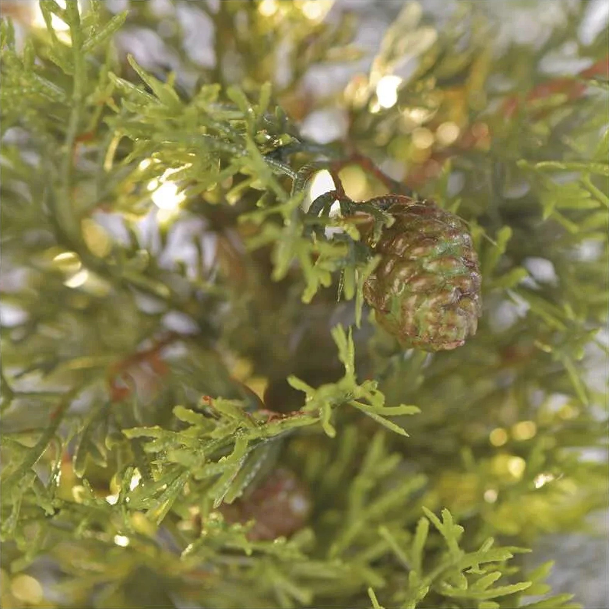 Božićno drvce, LED, toplo bijela, 3xAA, IP44, 50cm