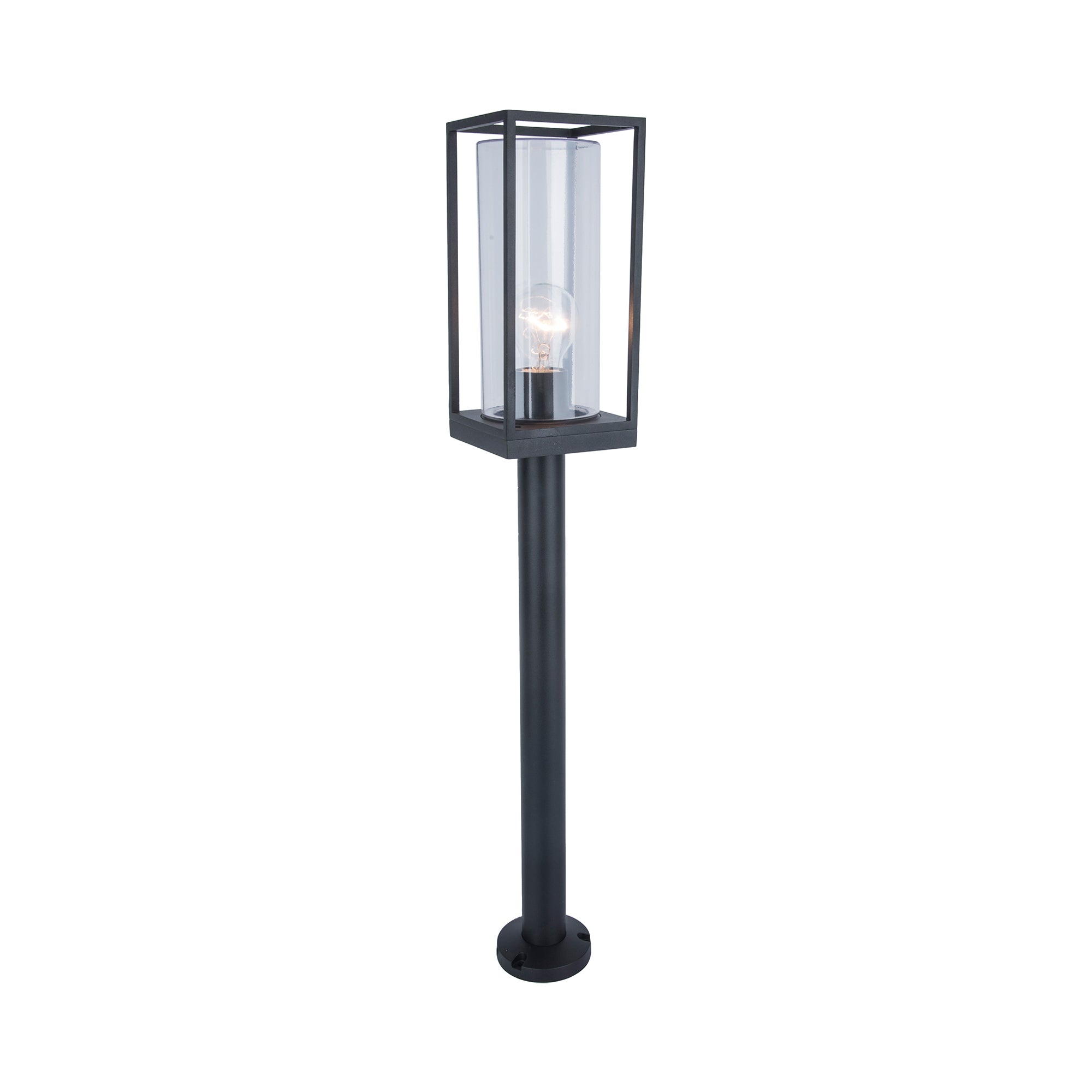 FLAIR vrtna svjetiljka, mat crna, 1xE27, IP44, 750mm