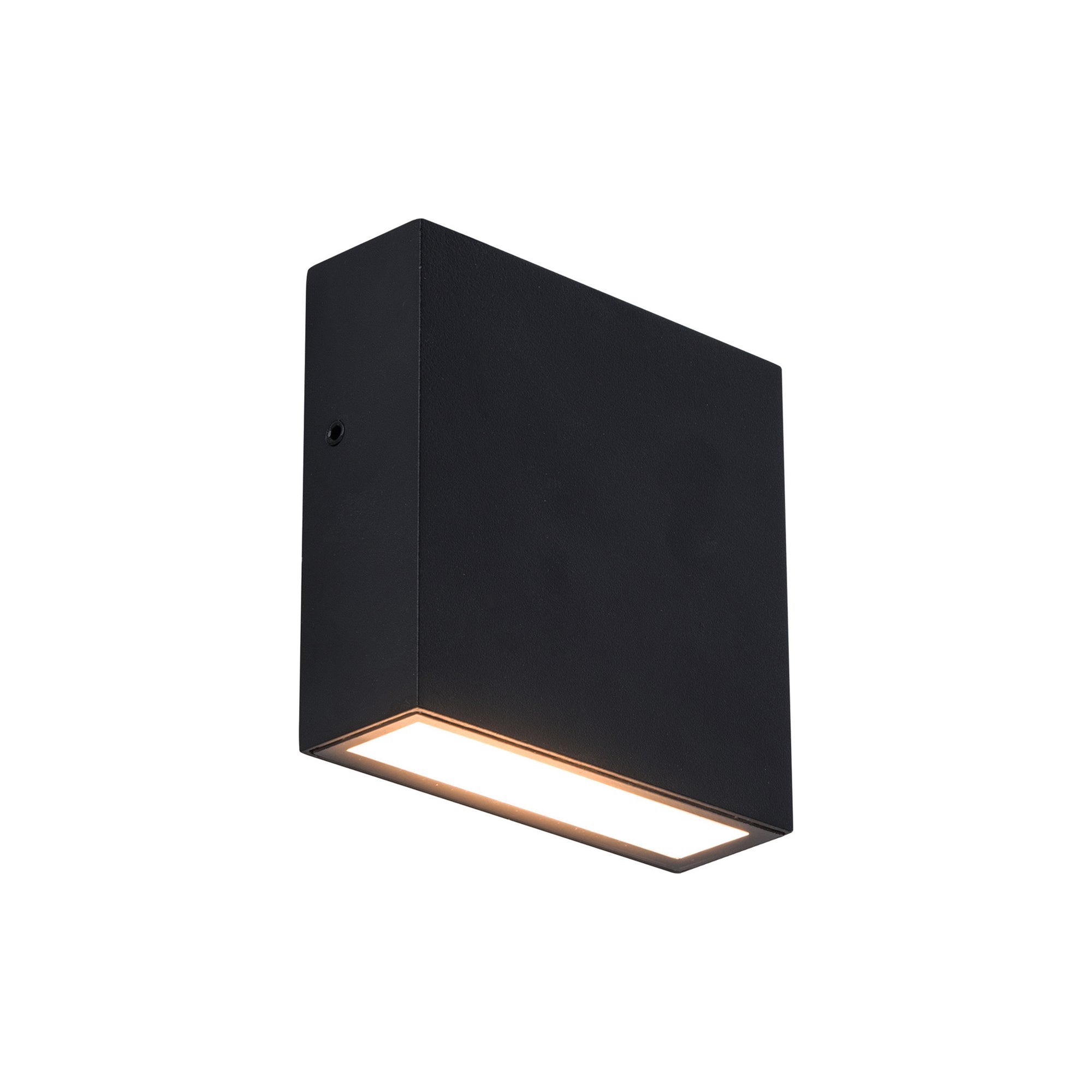 GEMINI XF LED zidna svjetiljka, mat crna, 7.4W, 3000K, IP54, 110mm