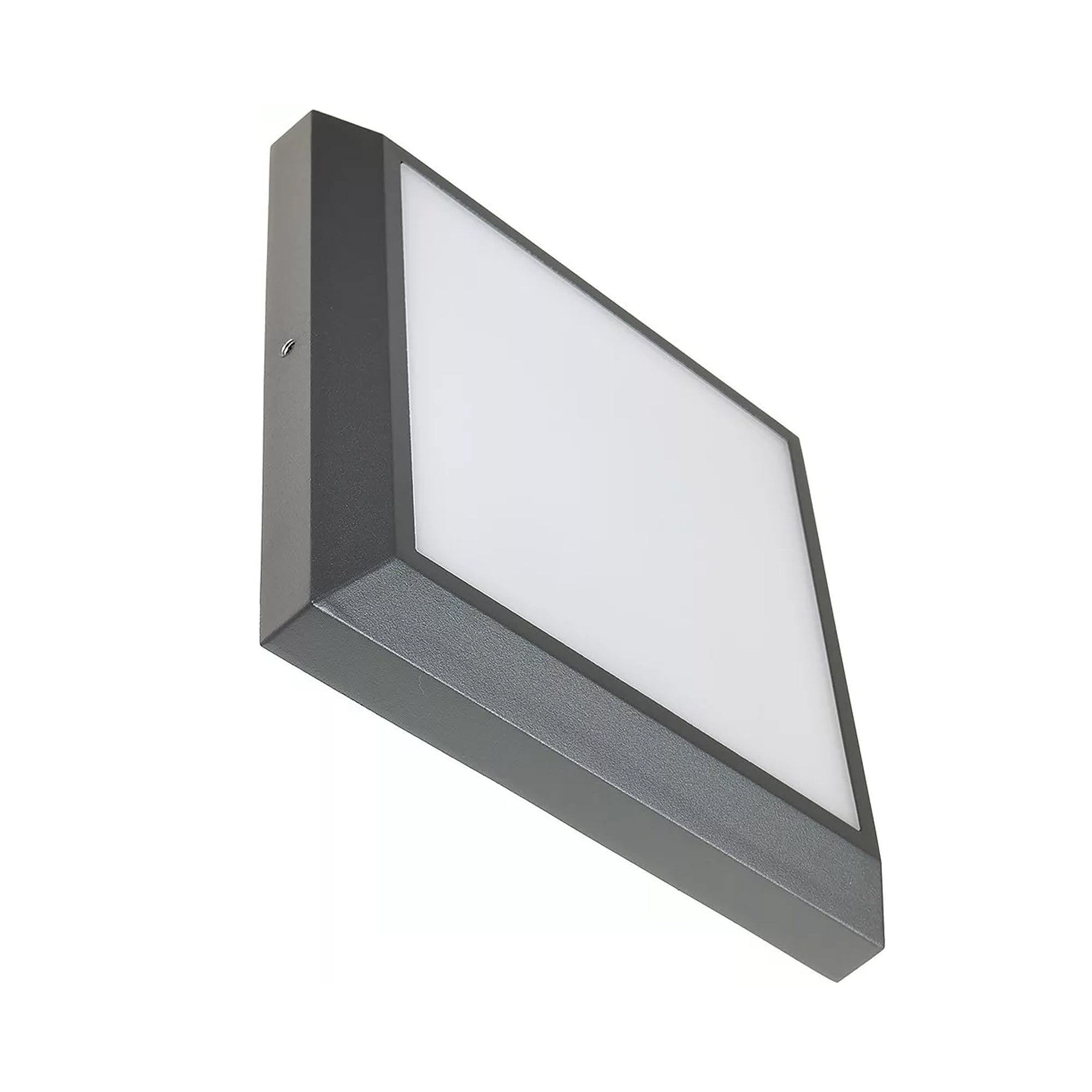 HELENA LED stropna svjetiljka, tamno siva, 14.8W, 4000K, IP54, 220mm