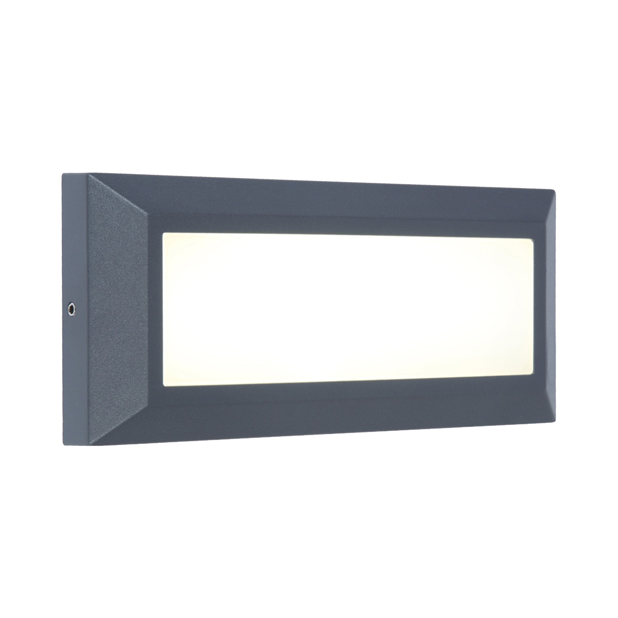 HELENA LED zidna svjetiljka, tamno siva, 10.2W, 4000K, IP54, 101mm