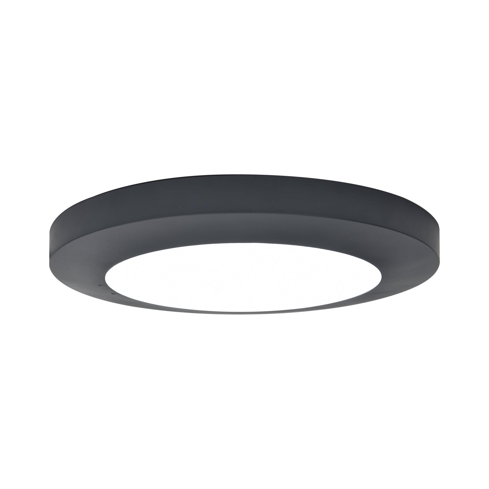 KAYAH LED stropna svjetiljka, tamno siva, 16.5W, 3000K, IP54, Ø305mm