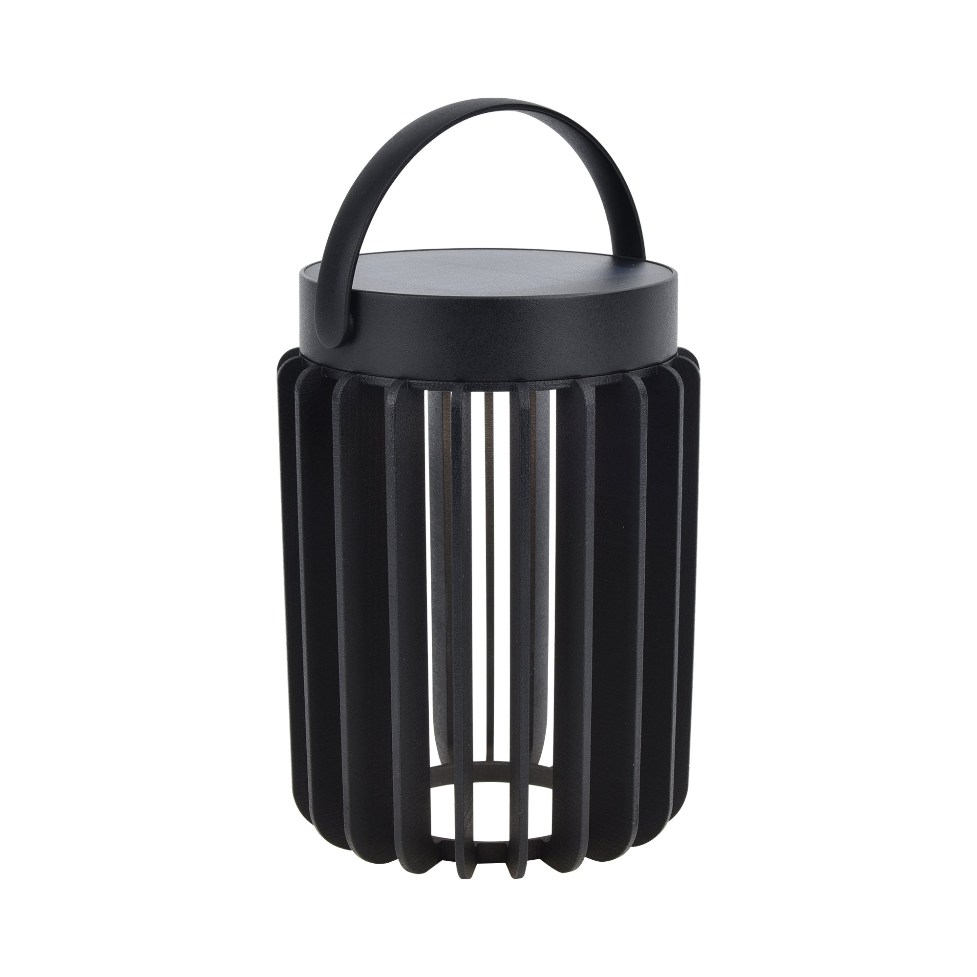 KOZY LED solarna stolna svjetiljka, mat crna, 2.8W, 4000K, IP44, 186mm