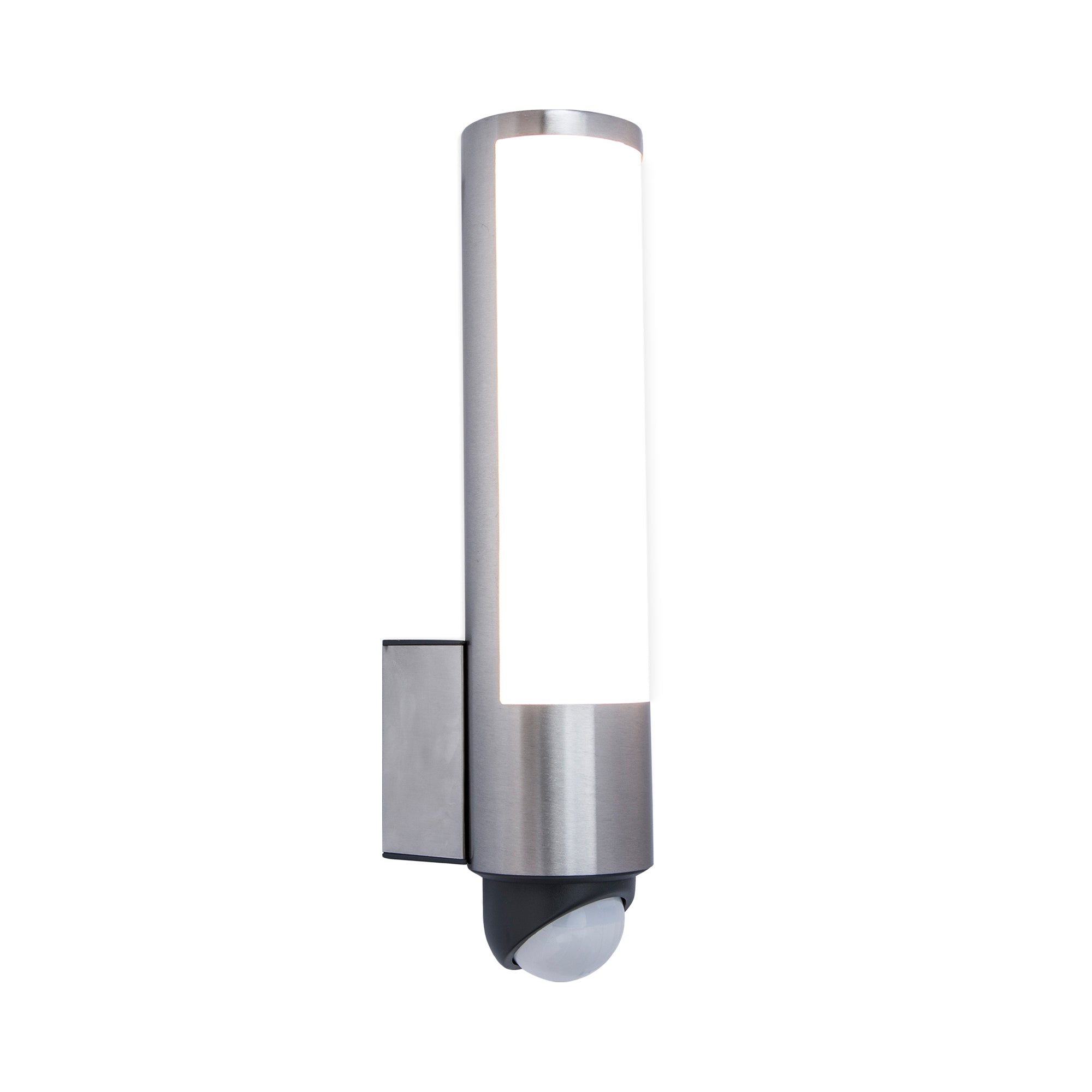 LEDA LED zidna svjetiljka, senzor pokreta, nehrđajući čelik, 15.5W, 3000K, IP44, 345mm