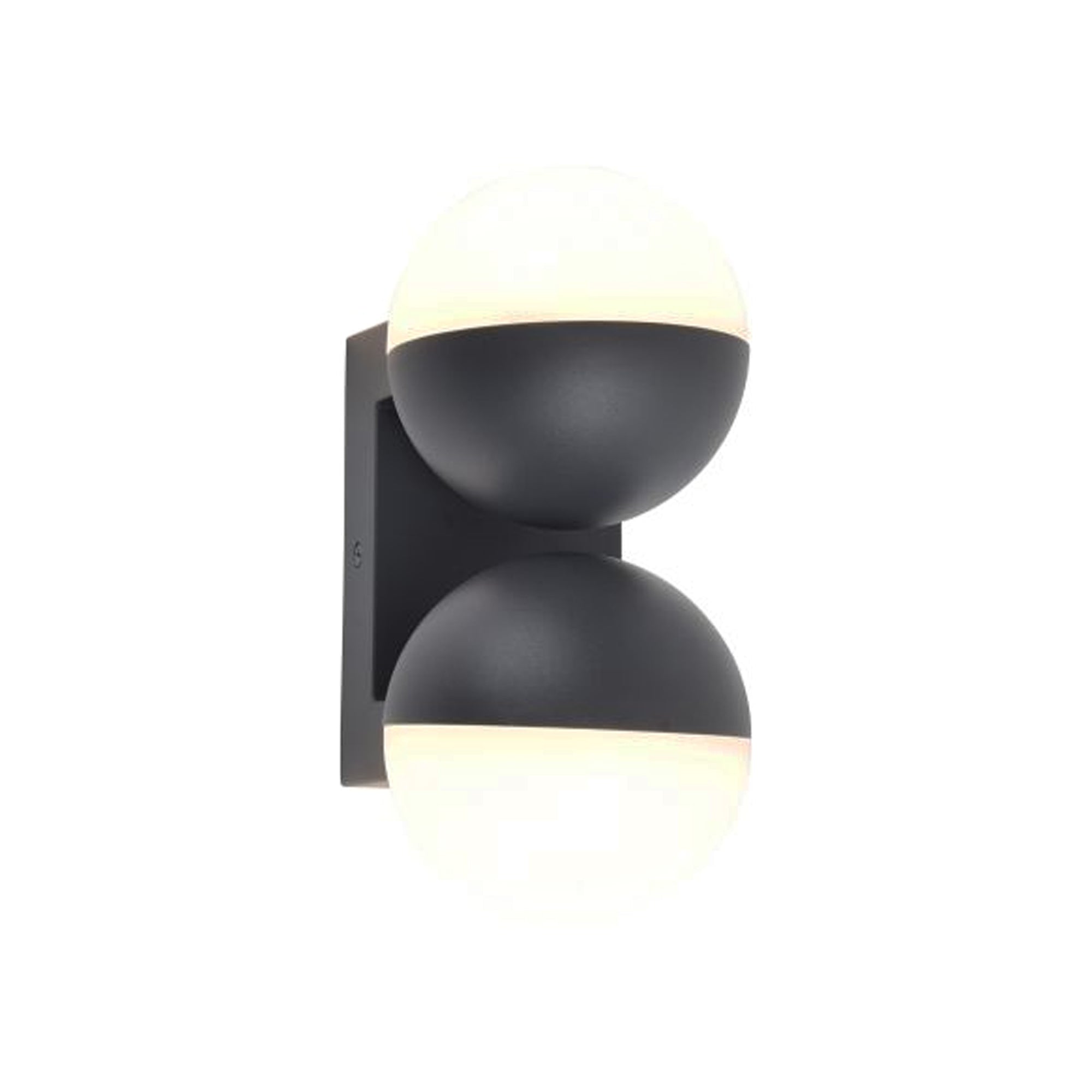 LOOMA LED zidna svjetiljka, tamno siva, 15.6W, 3000K, IP54, 206mm
