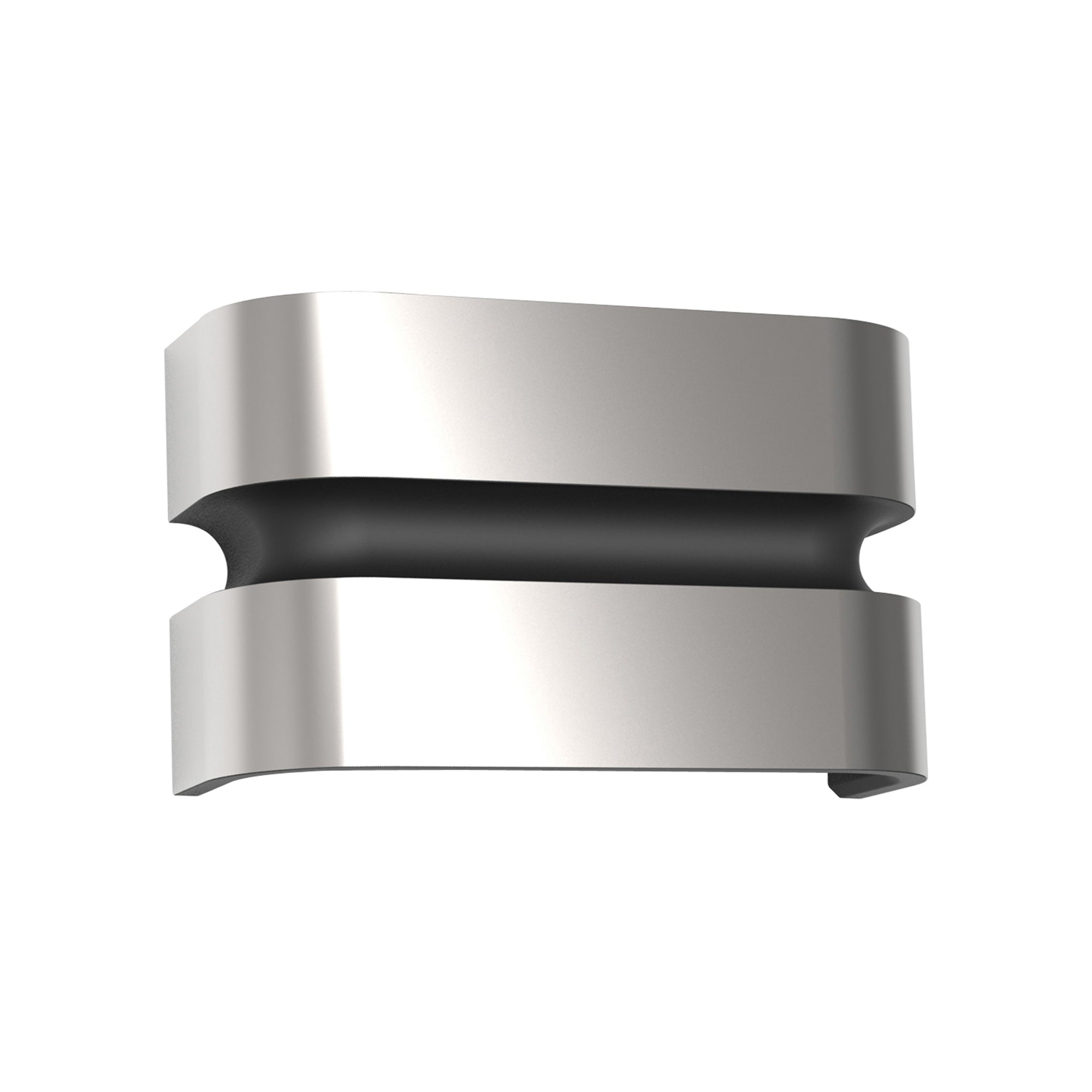 MAYA LED zidna svjetiljka, nehrđajući čelik, 14.5W, 3000K, IP44, 108mm