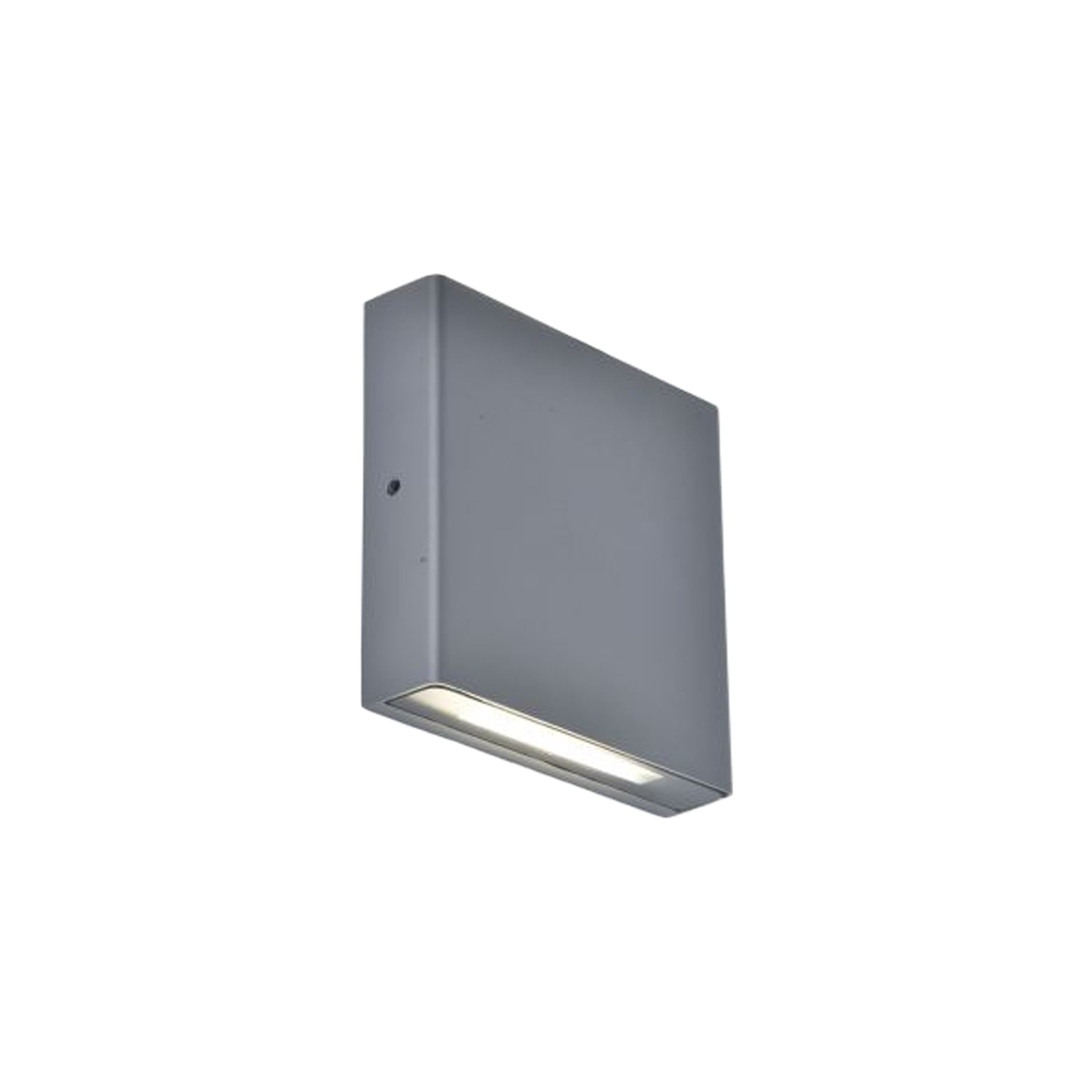 PILI LED zidna svjetiljka, tamno siva, 8.5W, 4000K, IP54, 140mm