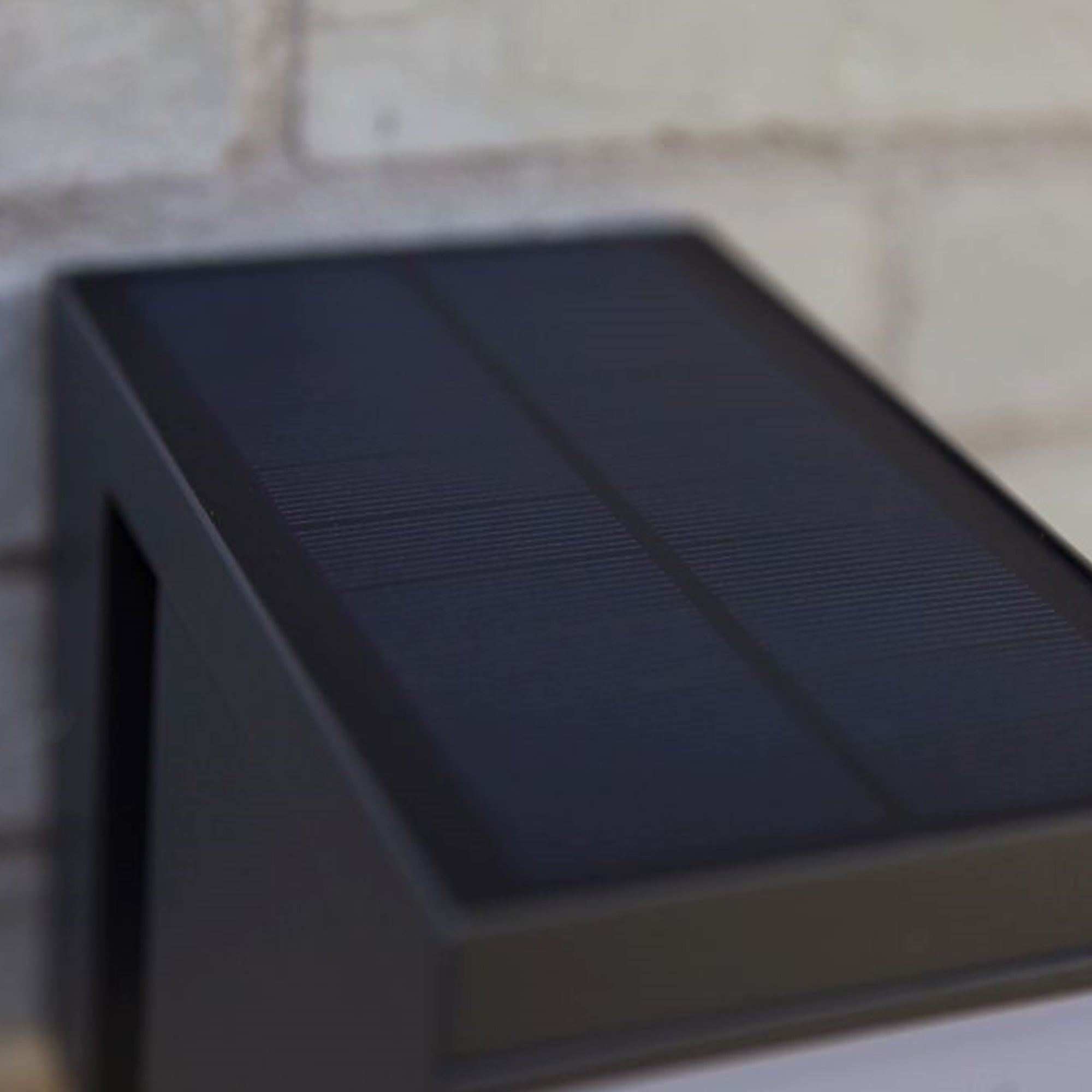 PRIMA LED solarna zidna svjetiljka, senzor pokreta, hibridna, tamno siva, 9.5W, 3000K, IP44, 135mm