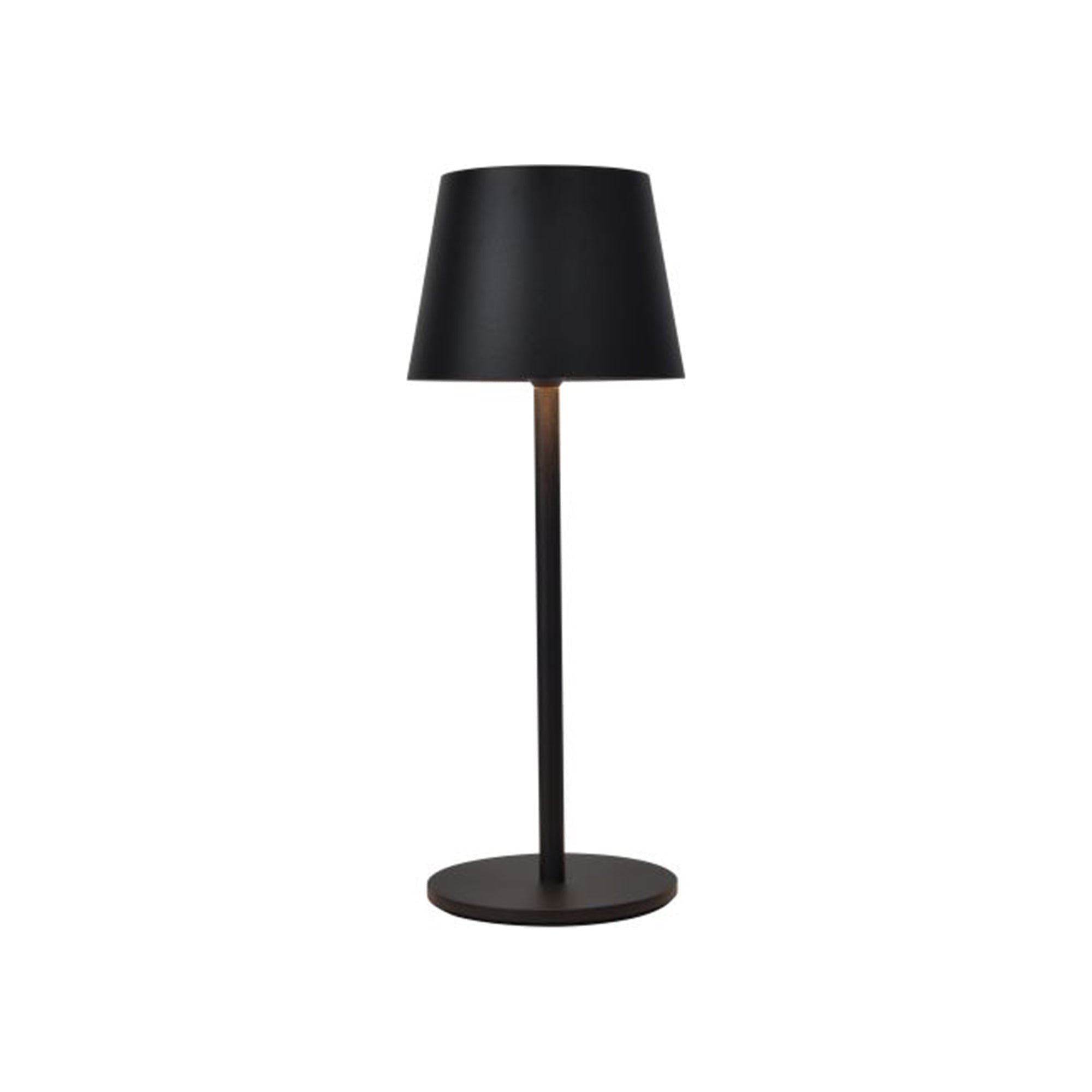 ROBLE LED stolna lampa, mat crna, 1.1W, 3000K, IP54, 280mm