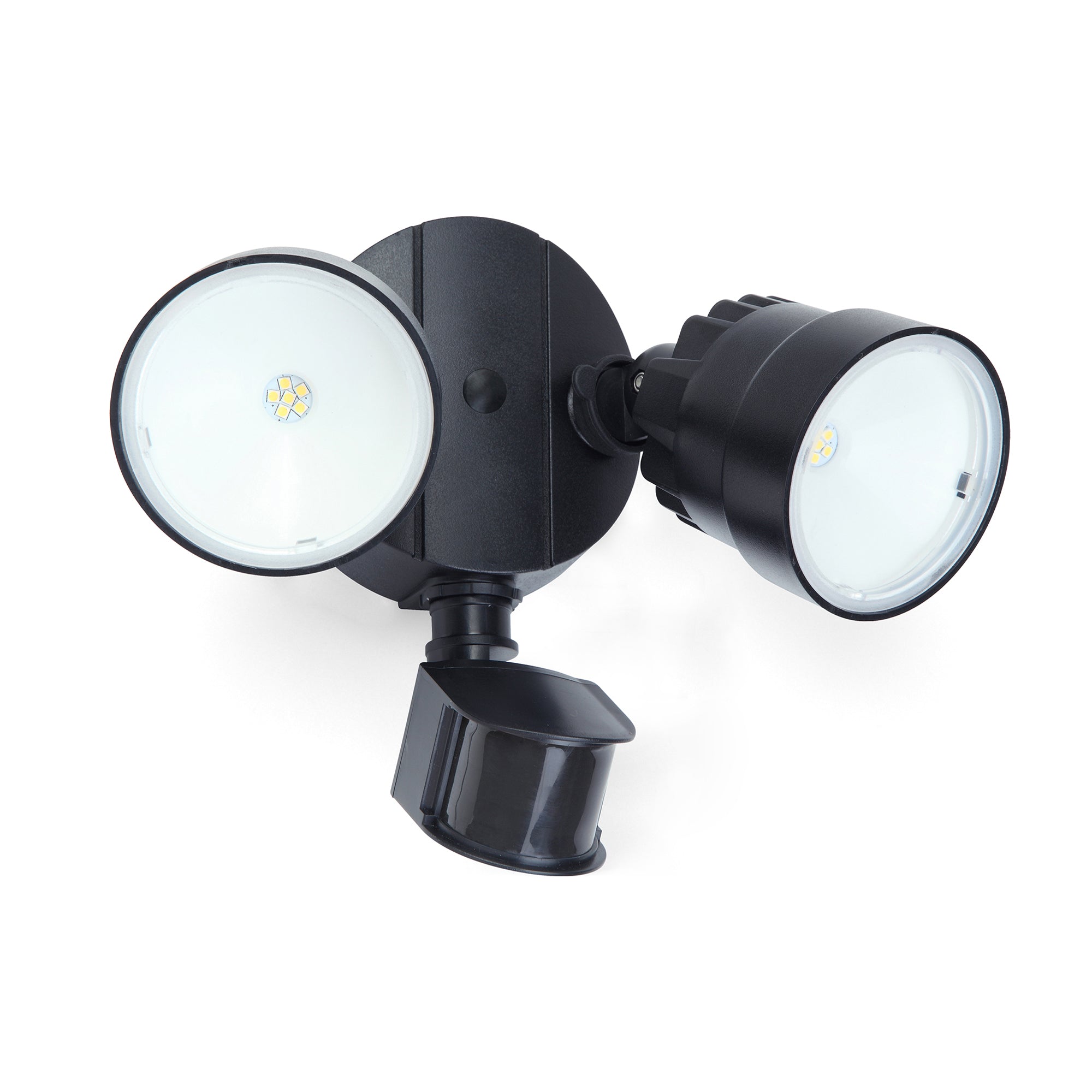 SHRIMP LED reflektor, senzor pokreta, mat crni, 12W, 5000K, IP54, 204mm