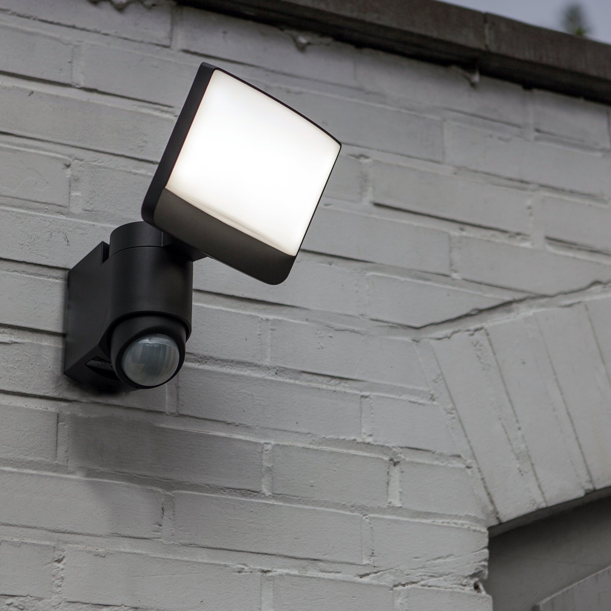 SUNSHINE LED reflektor, senzor pokreta, tamno sivi, 15.4W, 5000K, IP54, 245mm