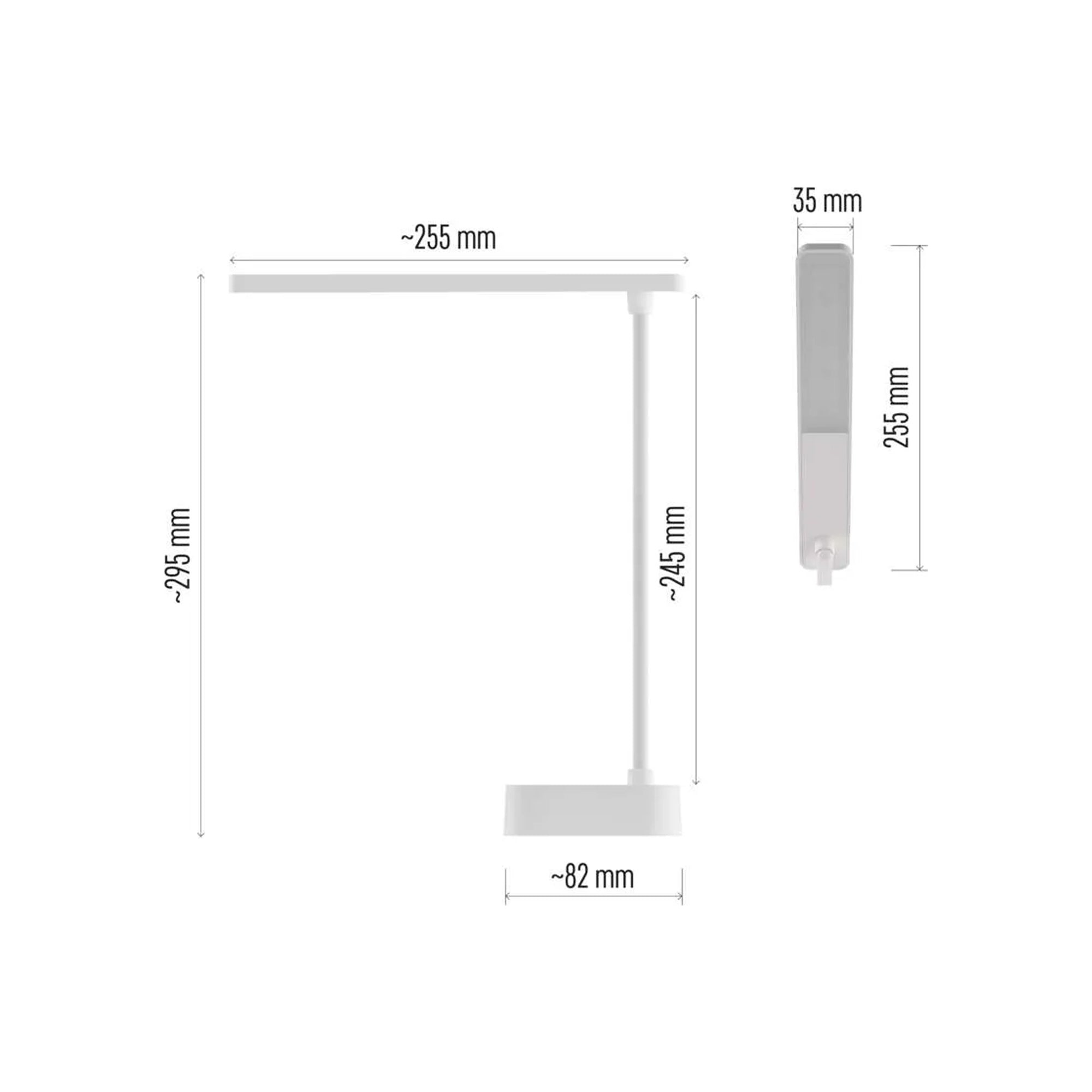 LUCY LED table lamp, rechargeable
