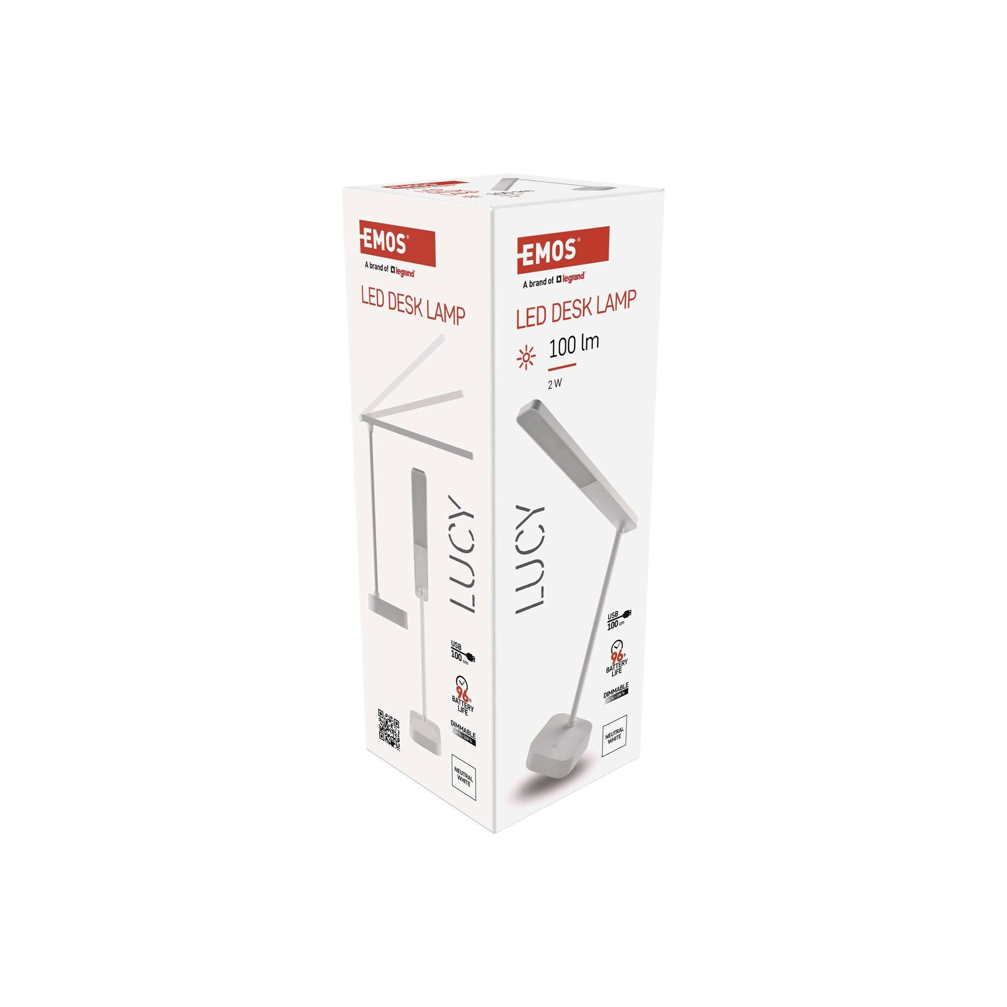 LUCY LED table lamp, rechargeable