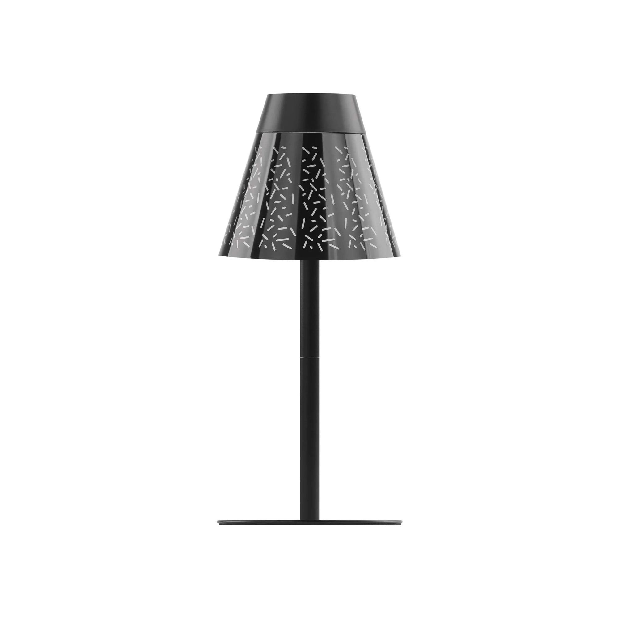 GRACE LED stolna lampa, punjiva, crna, 4.2W, 4000K, IP44, 350mm