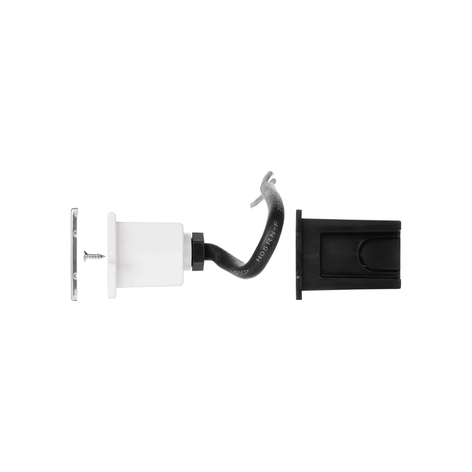 AMAL LED svjetlo za stepenice, ugradbeno, srebrno, 1.5W, 3000K, IP65, 53mm