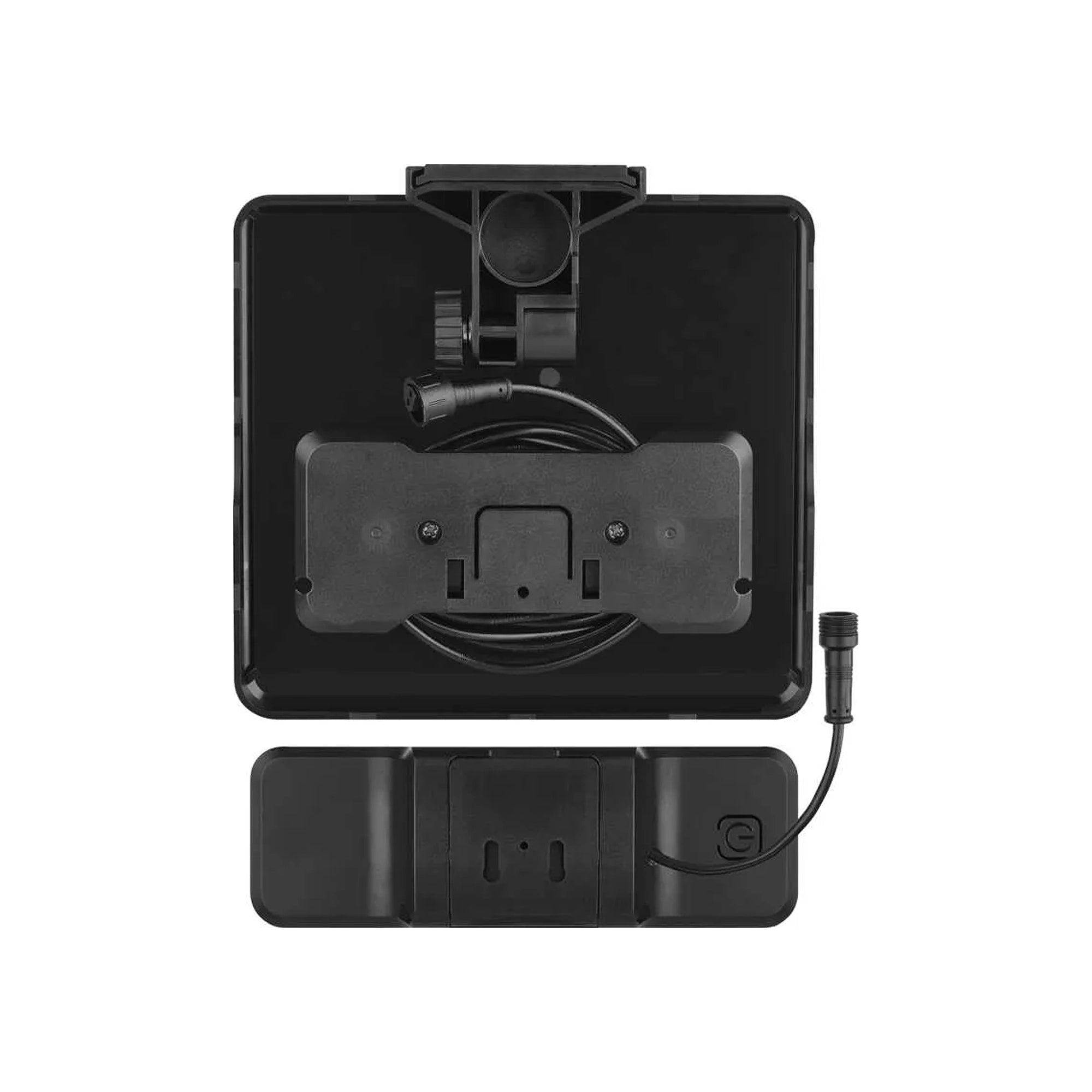 SUNNO LED solarni reflektor, senzor pokreta, crni, 4000K, IP54, 181mm