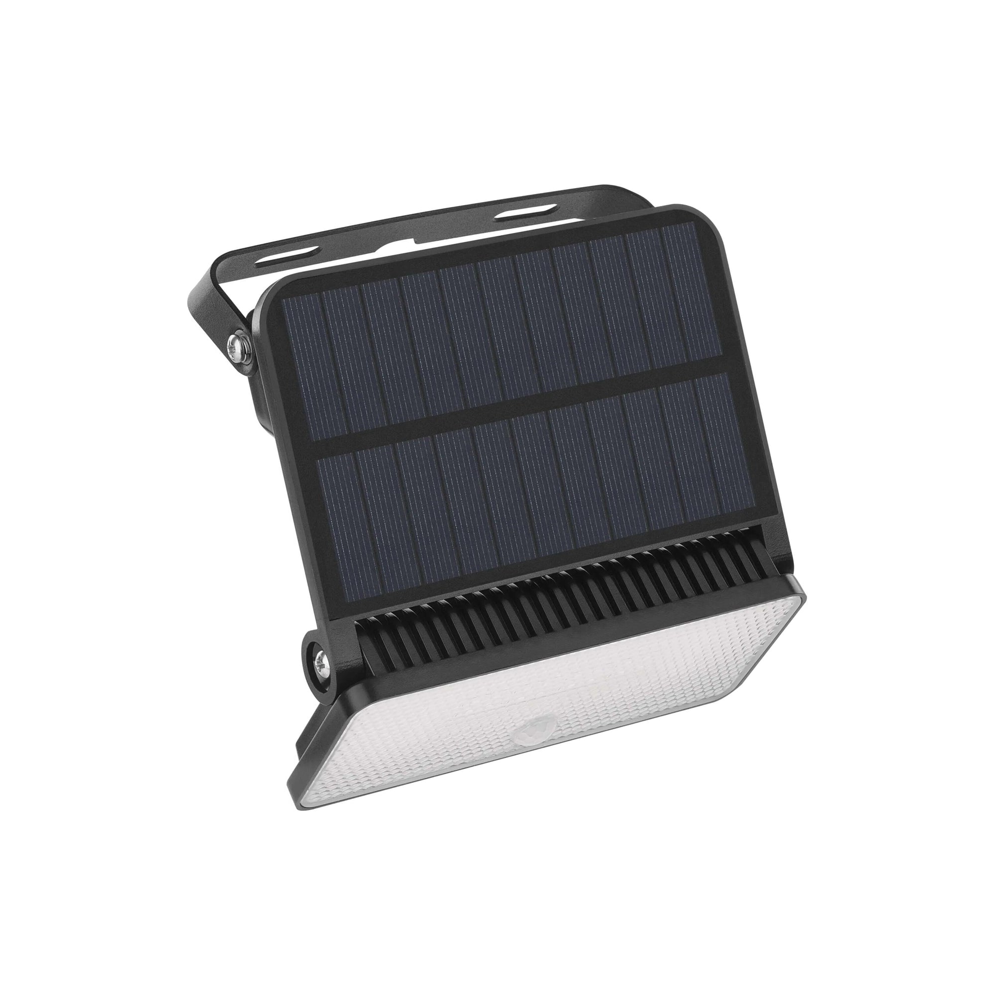 SOLO LED solarni reflektor, senzor pokreta, crni, 4000K, IP54, 145mm