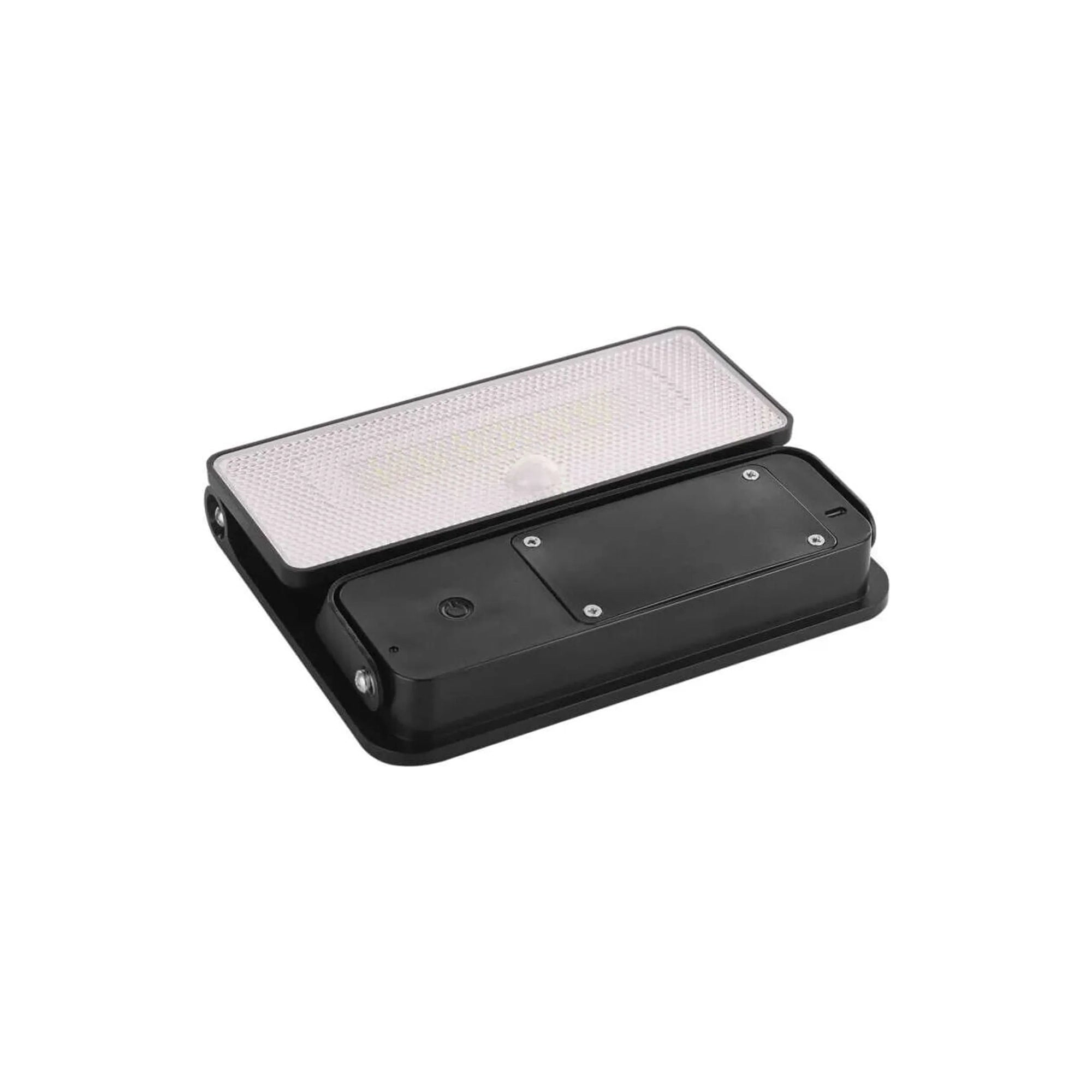 SOLO LED solarni reflektor, senzor pokreta, crni, 4000K, IP54, 145mm