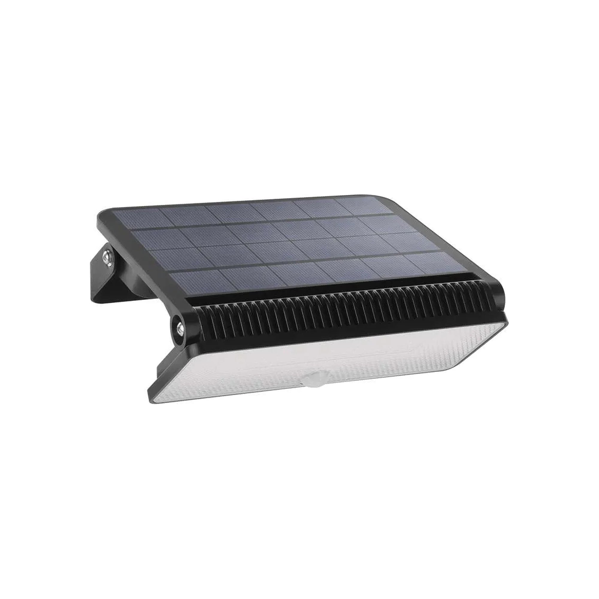 LED solarni reflektor SOLO L, senzor pokreta, crni, 4000K, IP54