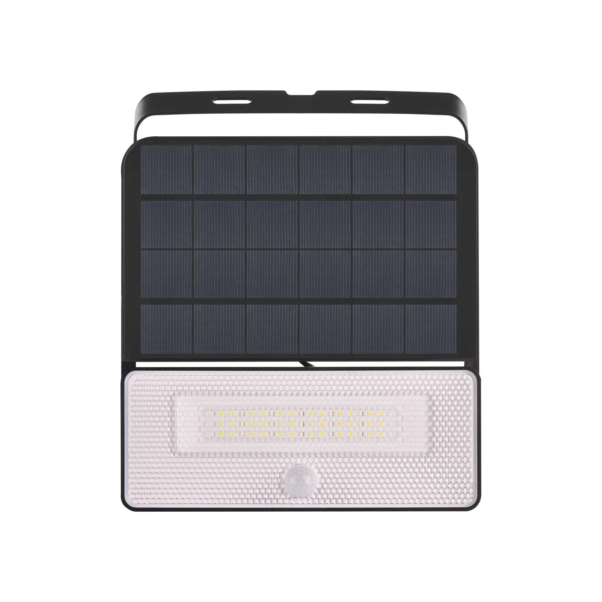 SOLO LED solarni reflektor, senzor pokreta, crni, 4000K, IP54, 190mm