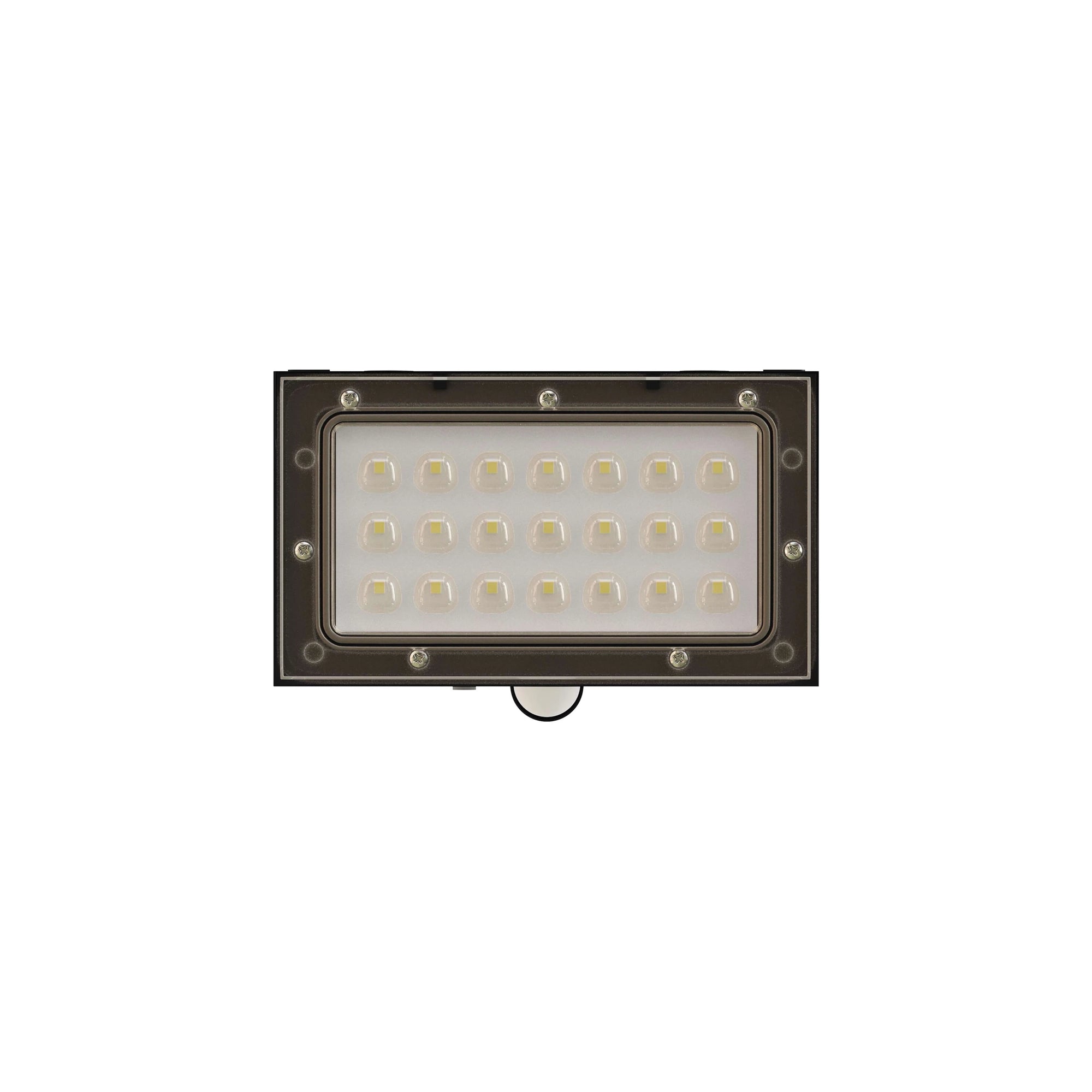 BRIXO LED solarna zidna svjetiljka, senzor pokreta, crna, 4000K, IP65, 35mm