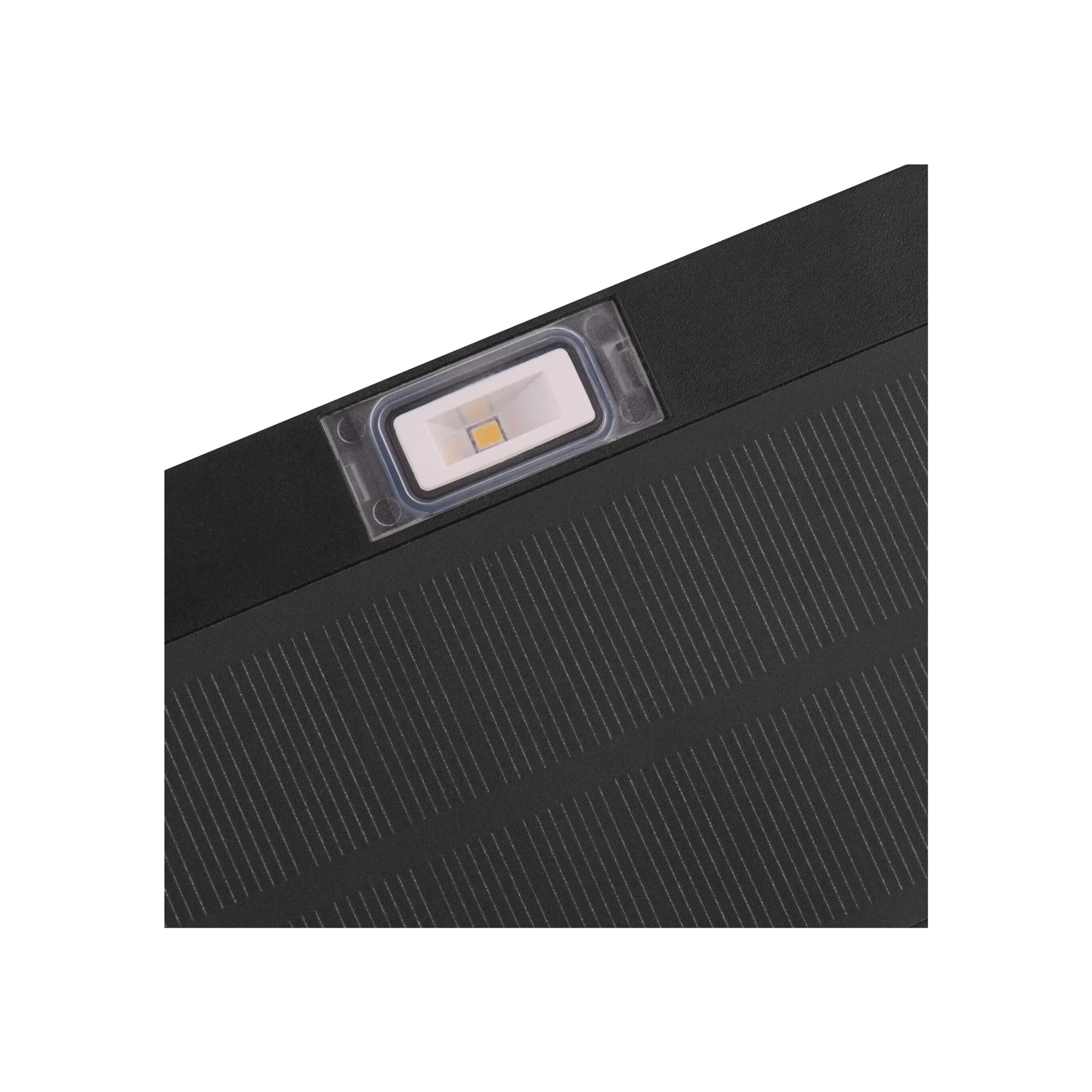 BRIXO LED solarna zidna svjetiljka, senzor pokreta, crna, 4000K, IP65, 35mm