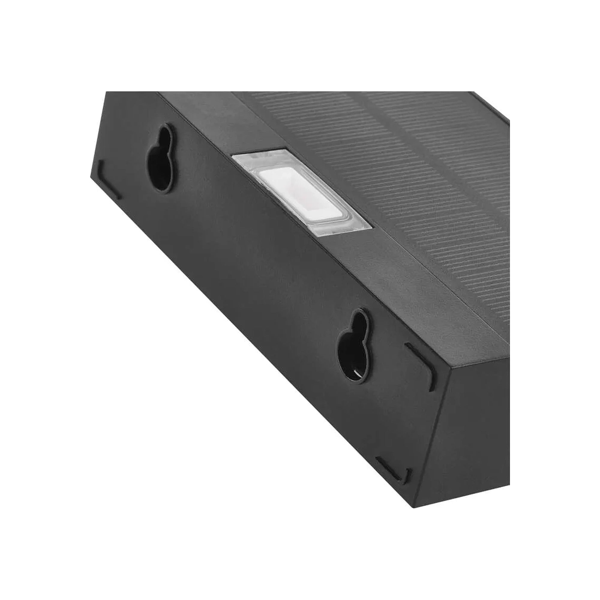BRIXO LED solarna zidna svjetiljka, senzor pokreta, crna, 4000K, IP65, 35mm
