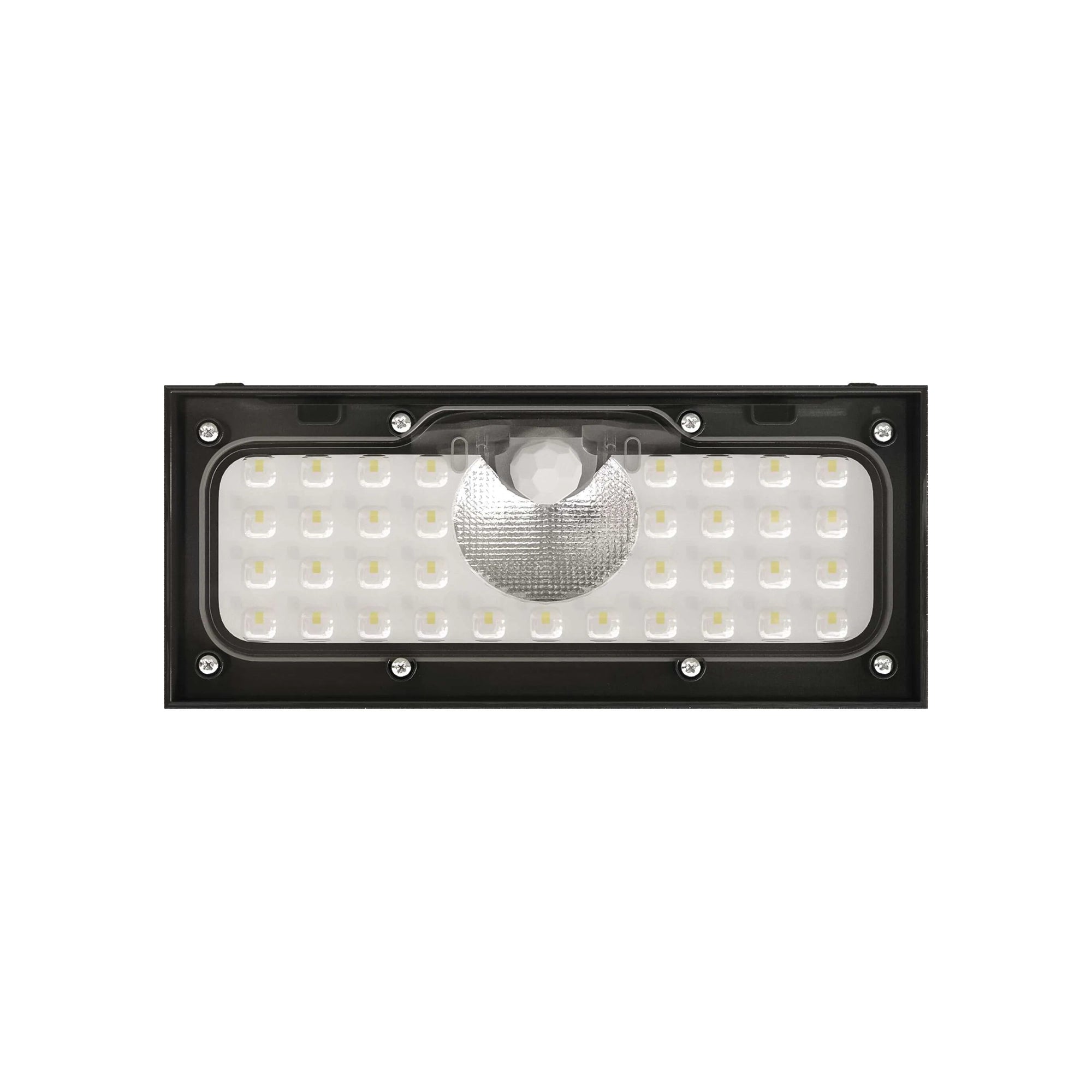 BRIXO LED solarna zidna svjetiljka, senzor pokreta, crna, 4000K, IP65, 42mm
