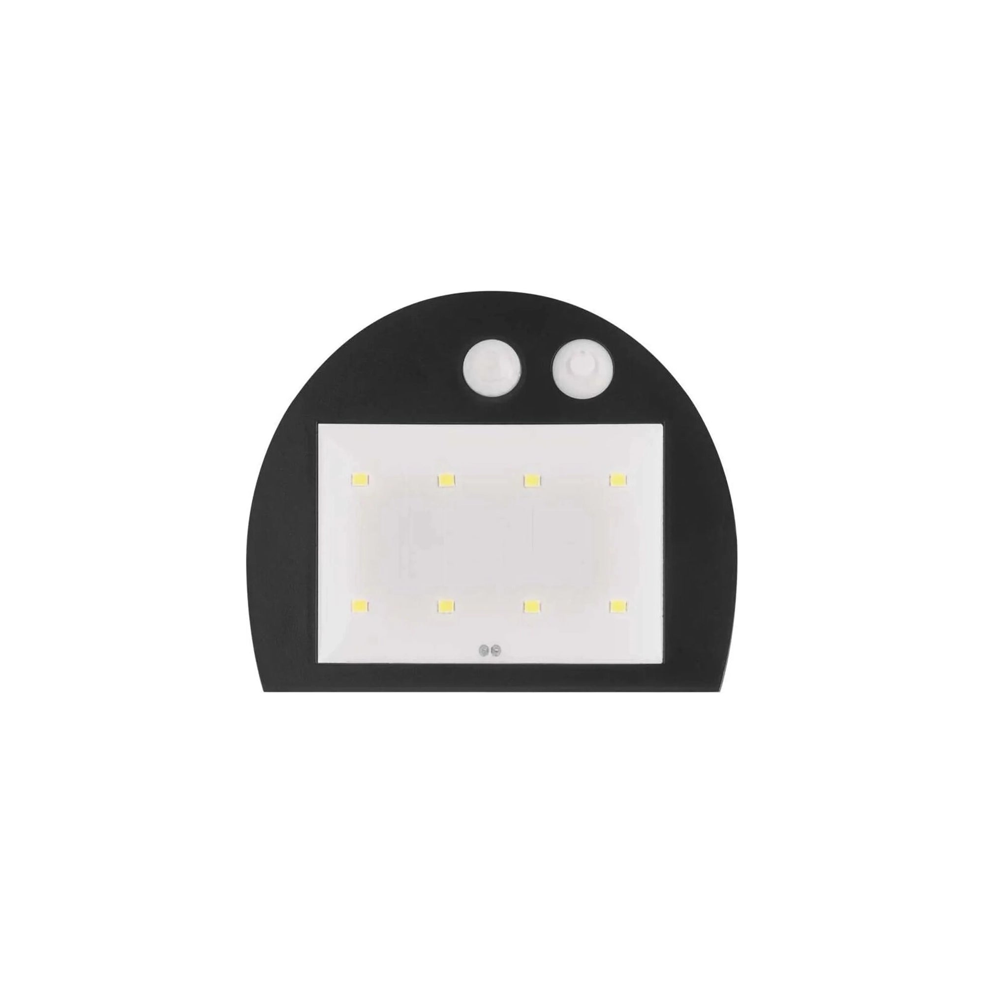 LED solarna zidna svjetiljka LUMI, senzor pokreta, bijela, 4000K, IP54