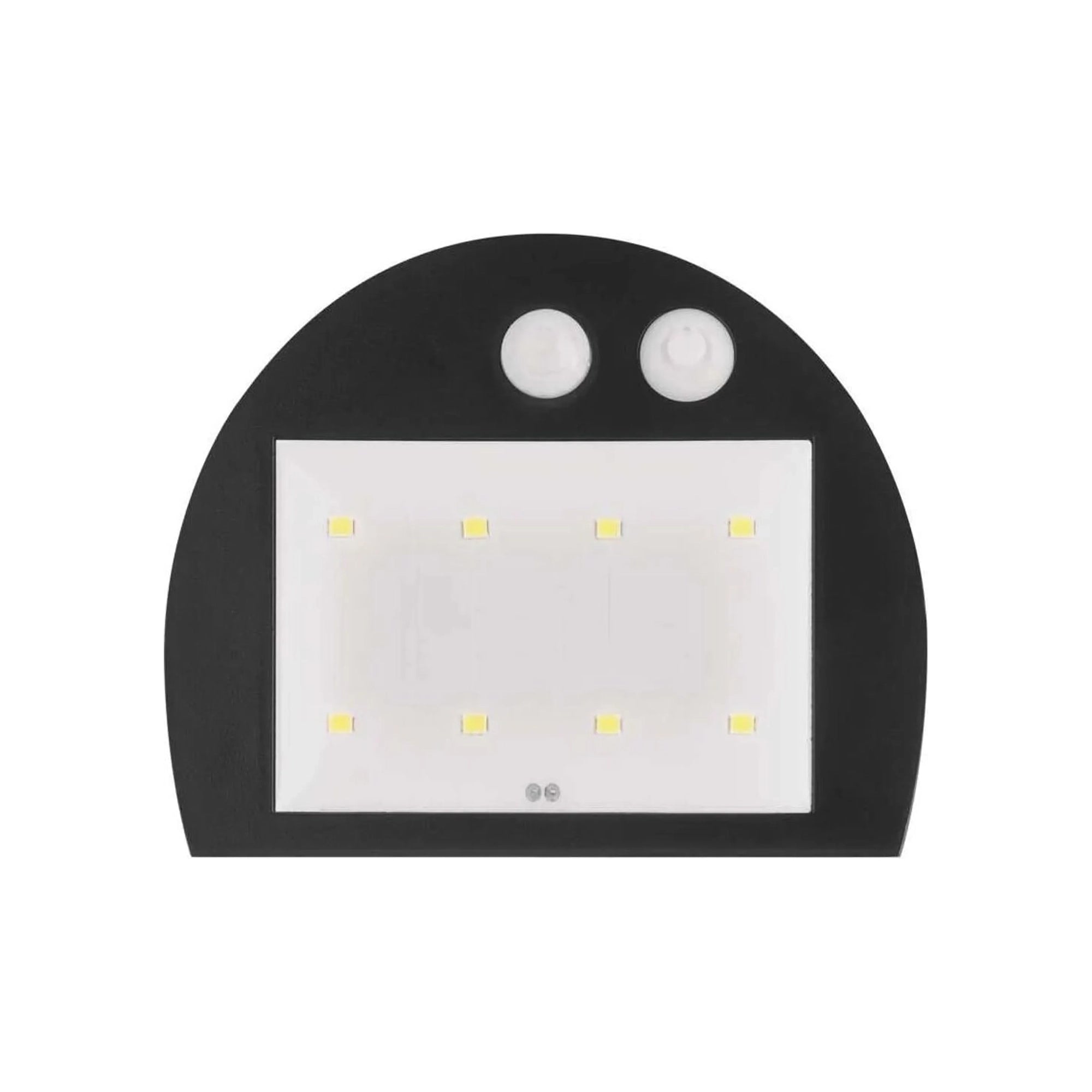 LUMI LED solarna zidna svjetiljka, senzor pokreta, bijela, 4000K, IP54, 130mm