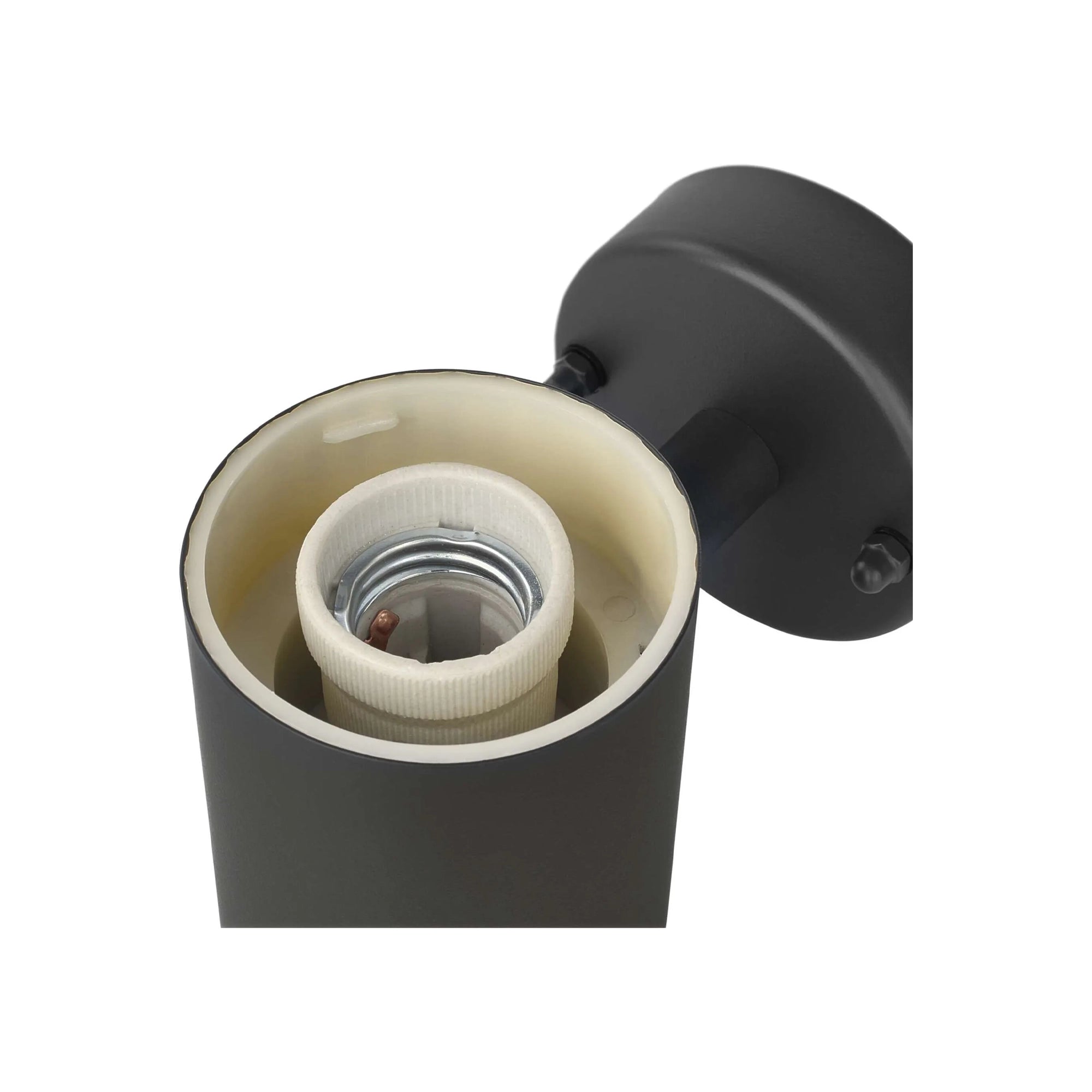 ARTEO zidna svjetiljka, antracit, 1xE27, IP44, 230mm