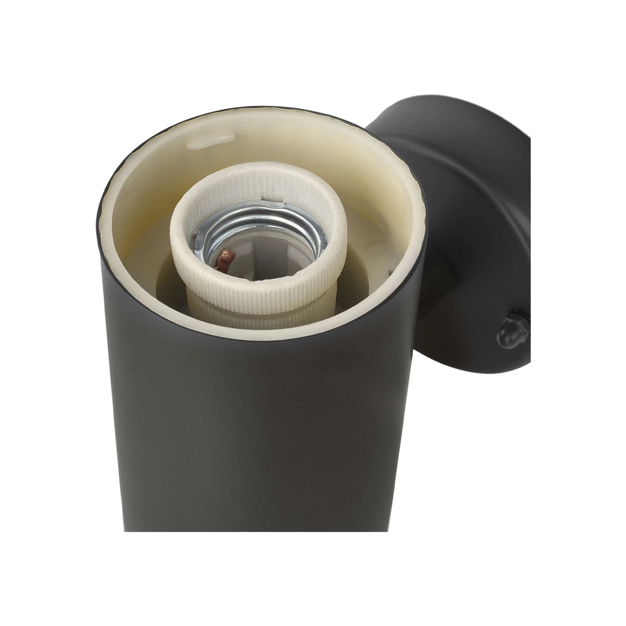 ARTEO zidna svjetiljka, senzor pokreta, antracit, 1xE27, IP44, 295mm