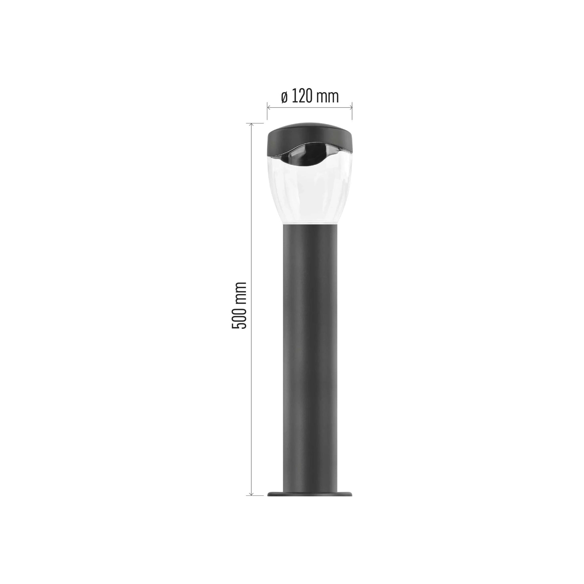 ARTEO vrtna svjetiljka, antracit, 1xE27, IP44, 500mm