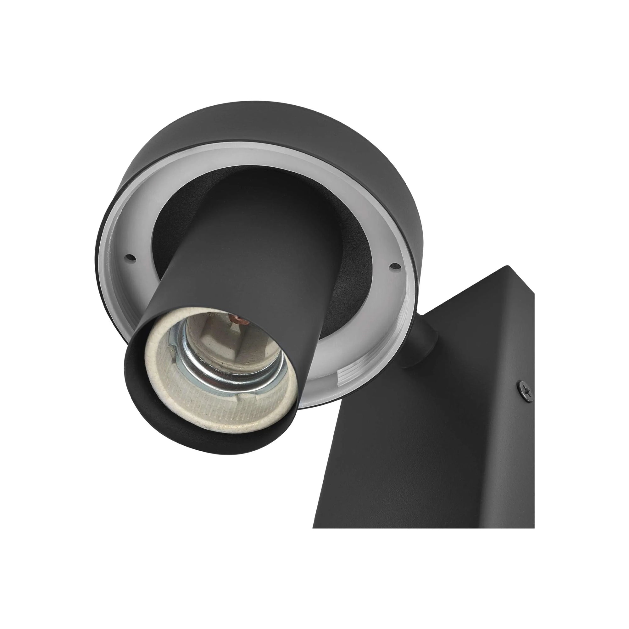 ZALA zidna svjetiljka, senzor pokreta, antracit, 1xE27, IP44, 270mm