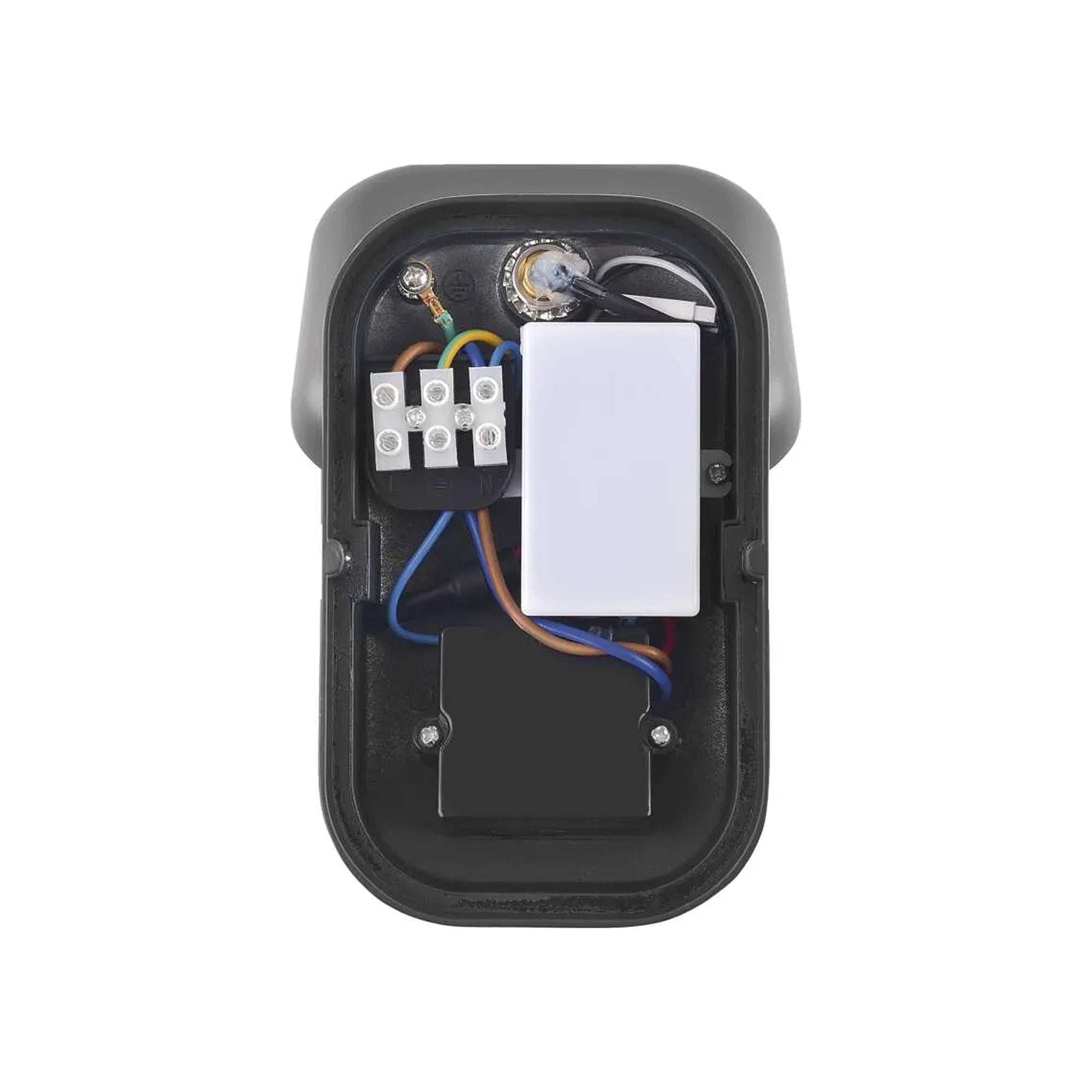 NIKA LED zidna svjetiljka, senzor pokreta, antracit, 12.8W, 3000K, IP44, 200mm