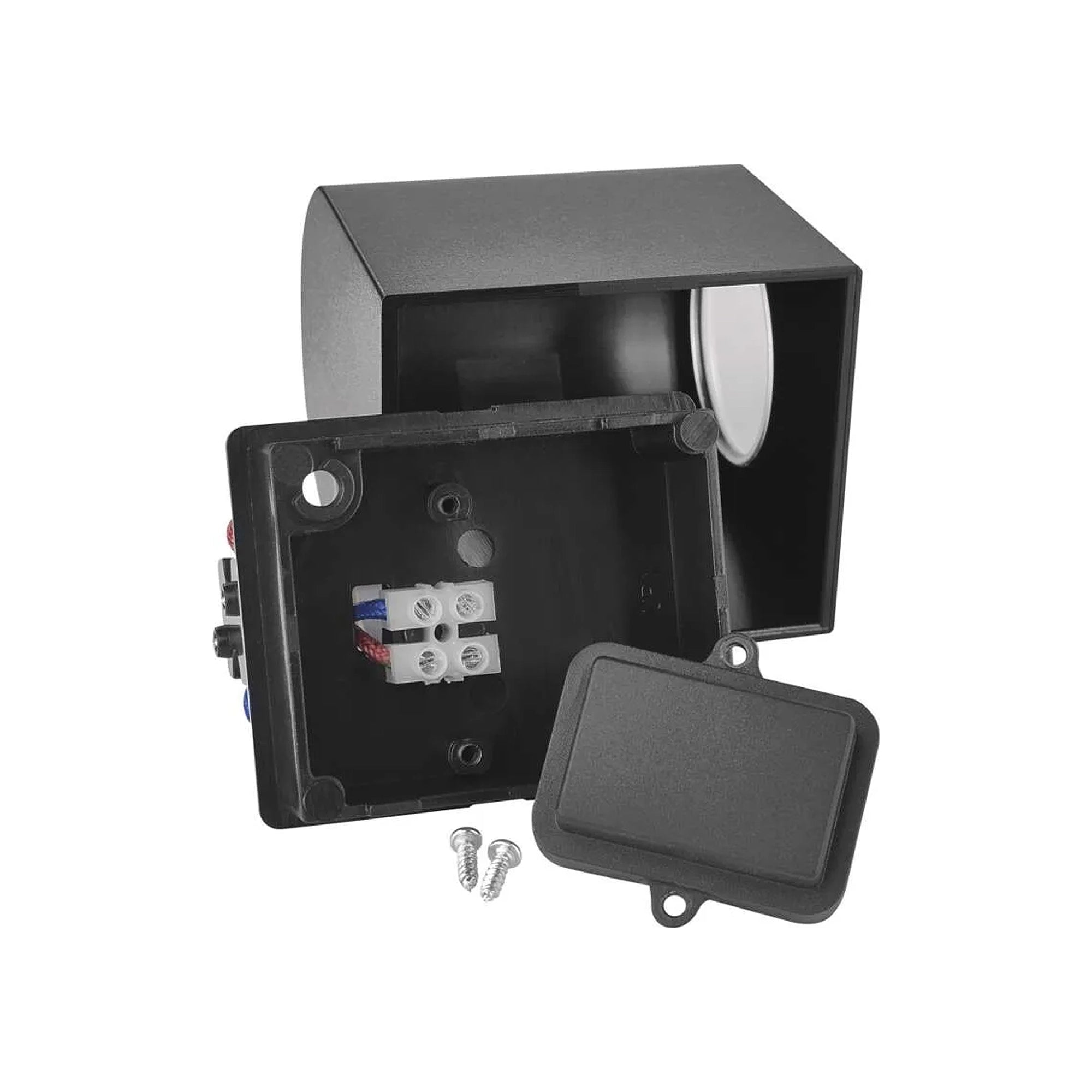 OCULUS zidna svjetiljka, crna, 1xGU10, IP44, 80mm