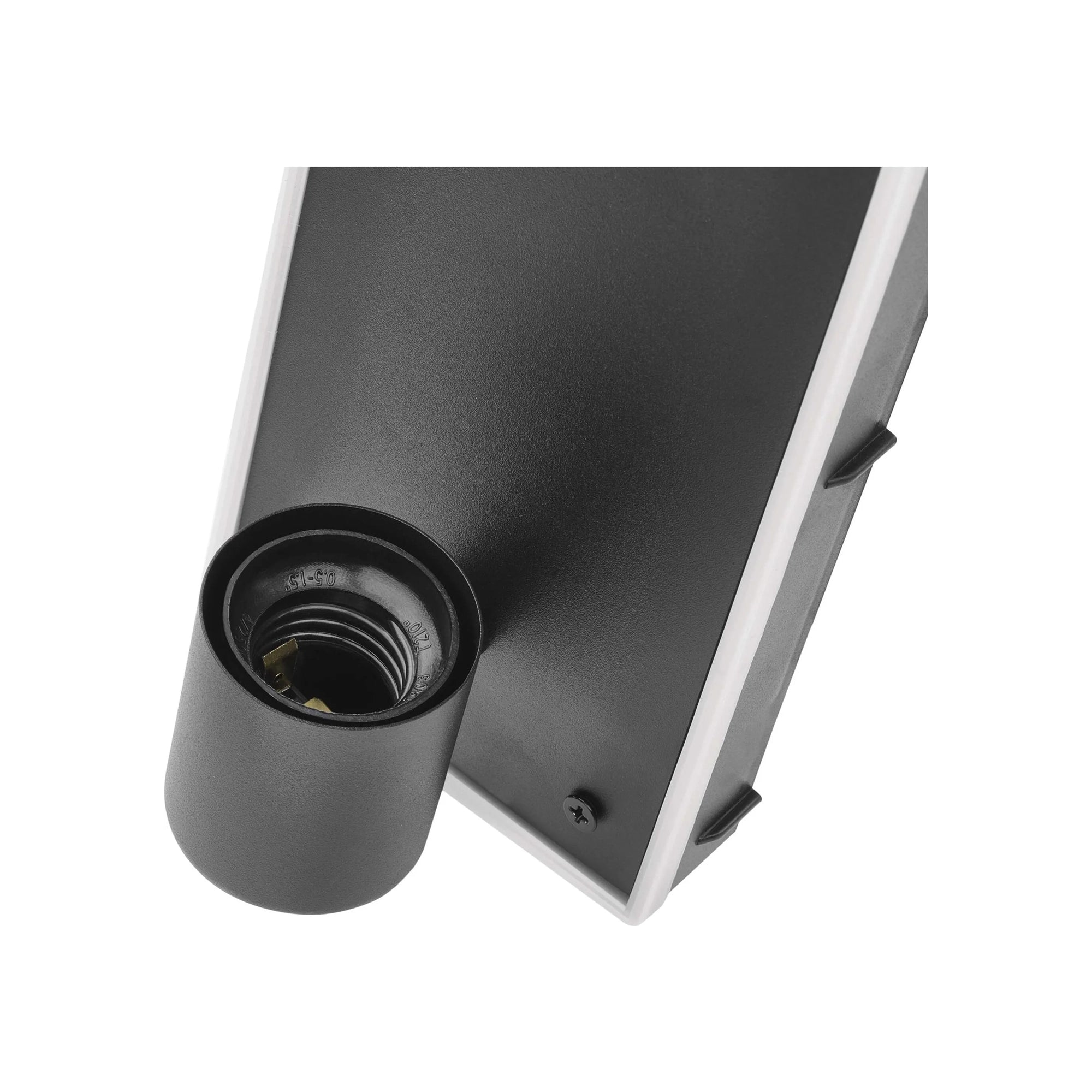 MALVA zidna svjetiljka, crna, 1xE27, IP44, 250mm