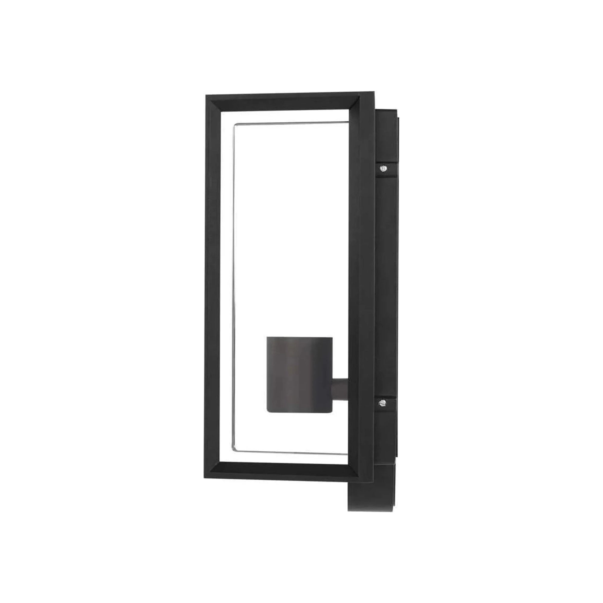 MALVA zidna svjetiljka, senzor pokreta, crna, 1xE27, IP44, 280mm