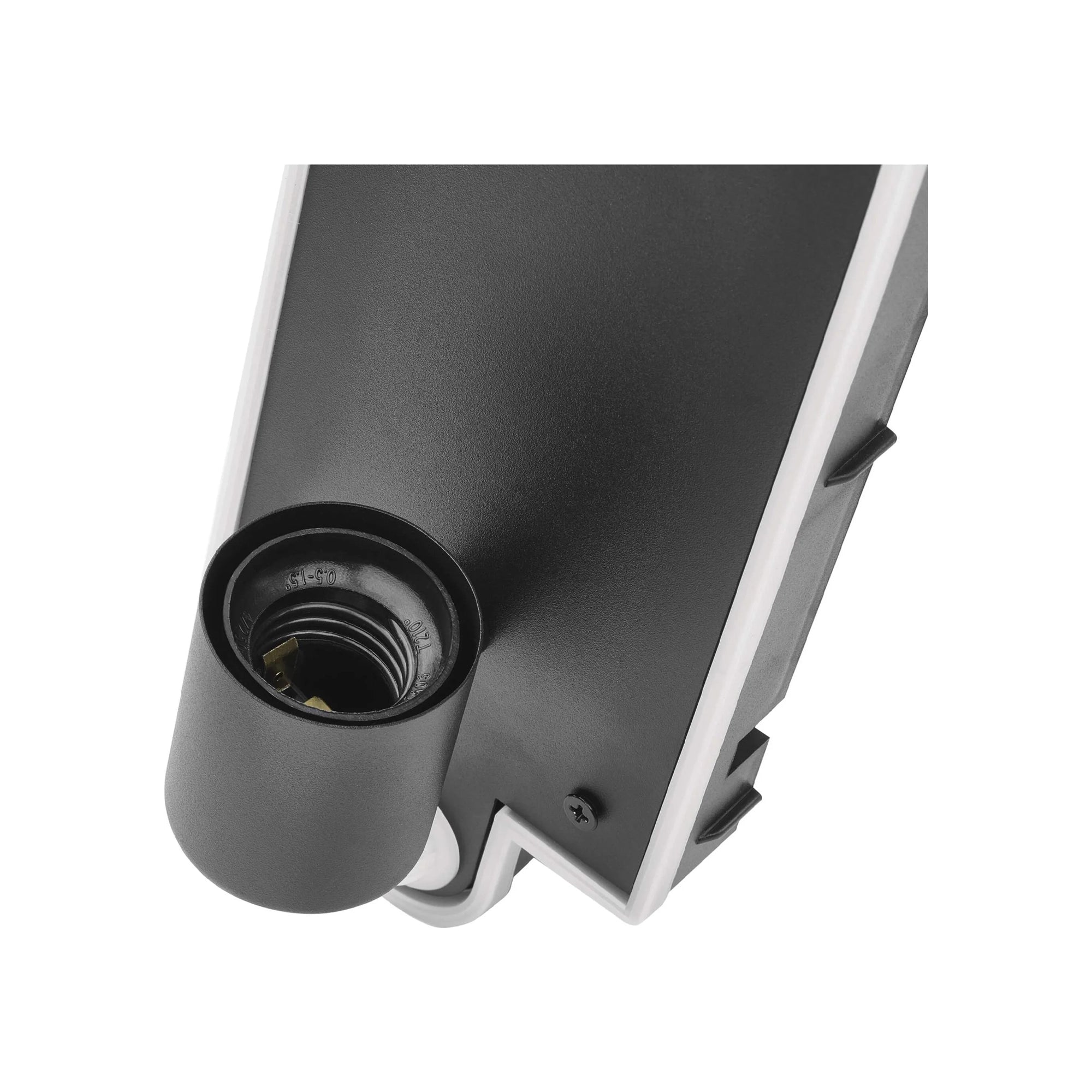 MALVA zidna svjetiljka, senzor pokreta, crna, 1xE27, IP44, 280mm