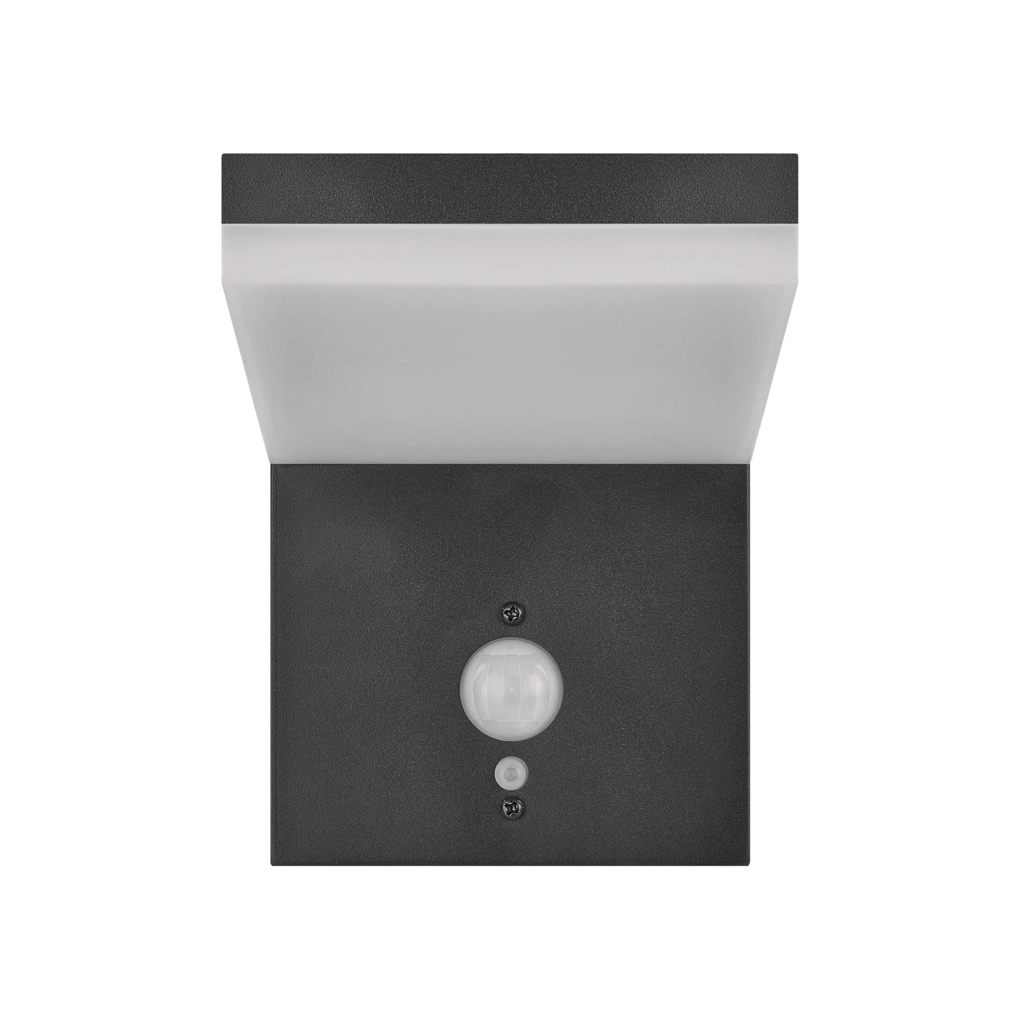 VEREA LED solarna zidna svjetiljka, senzor pokreta, crna, 4.4W, 3000K, IP44, 130mm