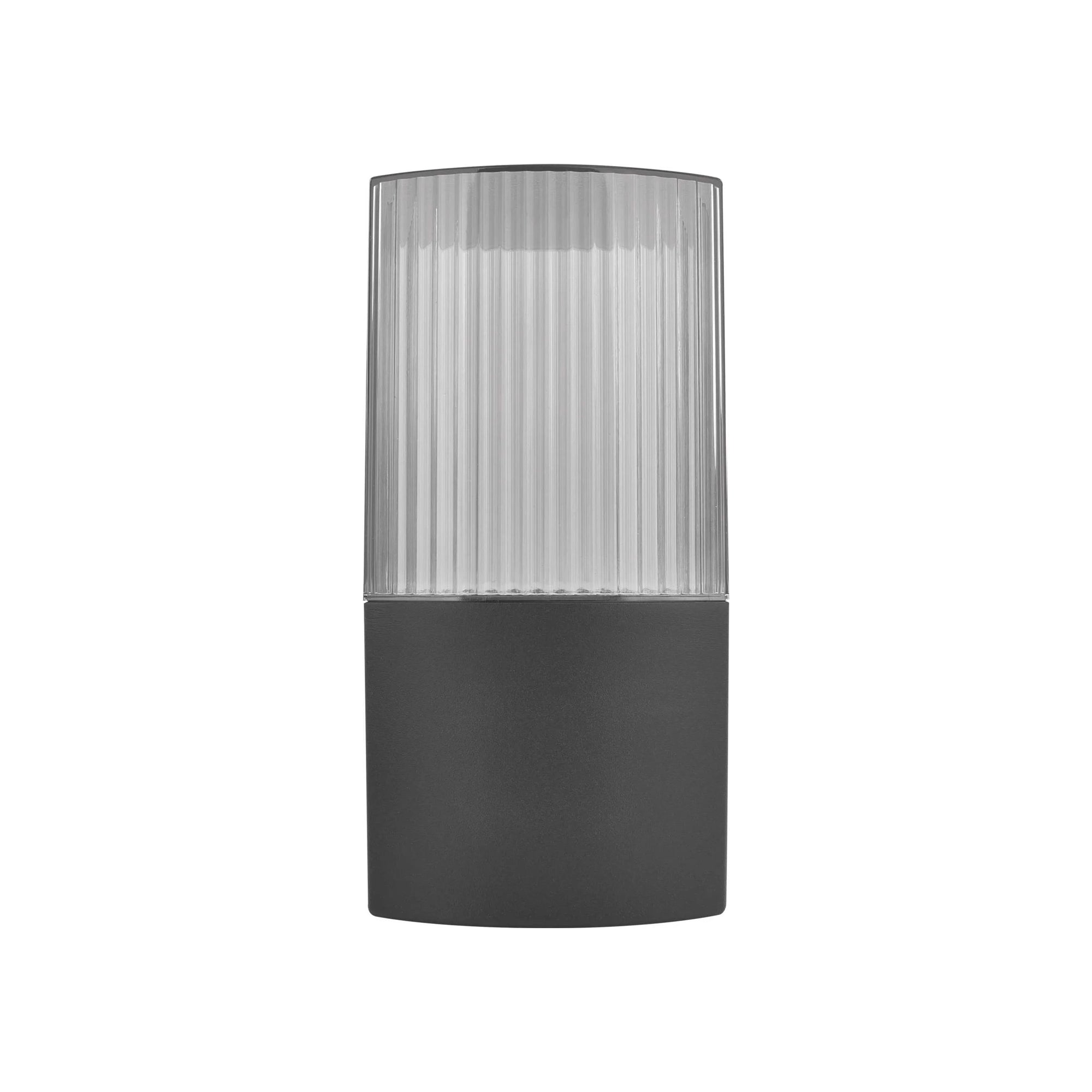 LANA wall lamp, anthracite, 1xE27, IP54, 218mm