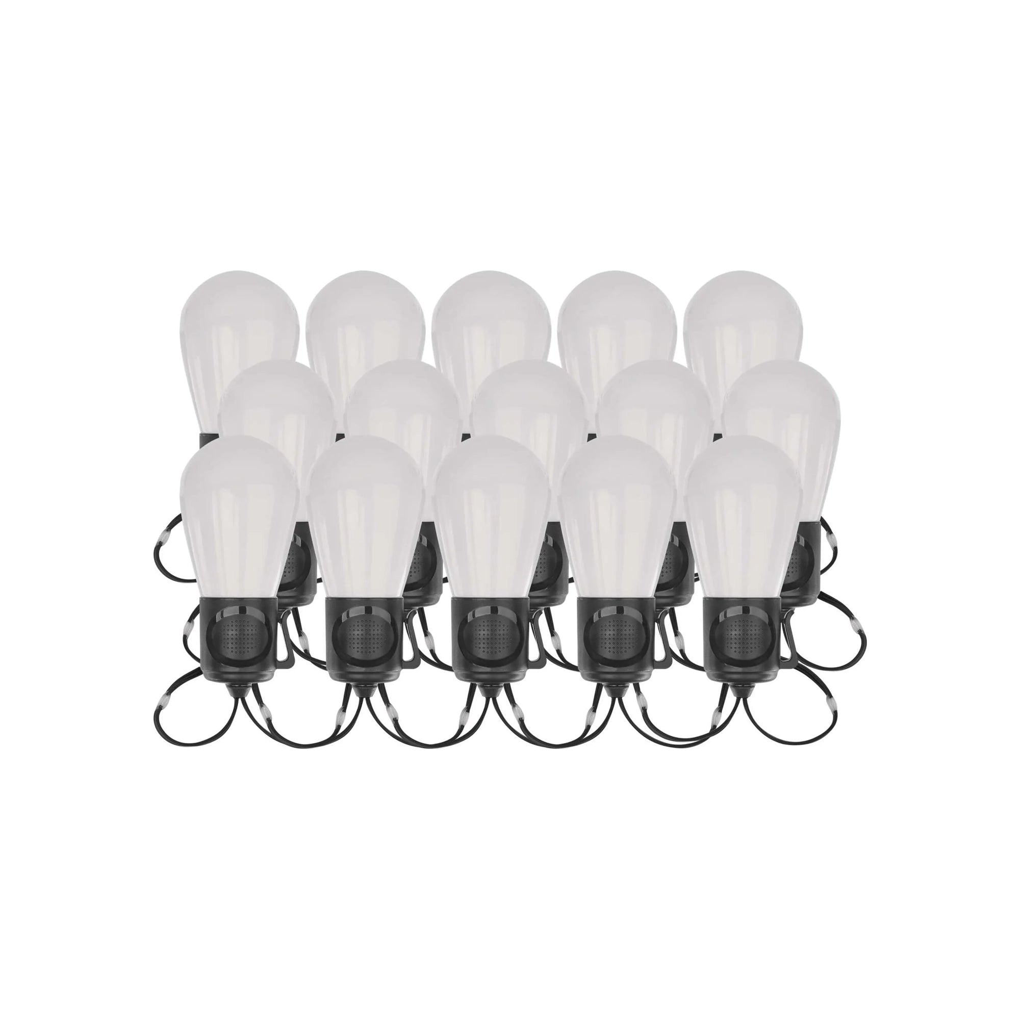 LED rasvjetni lanac, 15 žarulja, GoSmart, RGBIC, WiFi, IP65, 15m