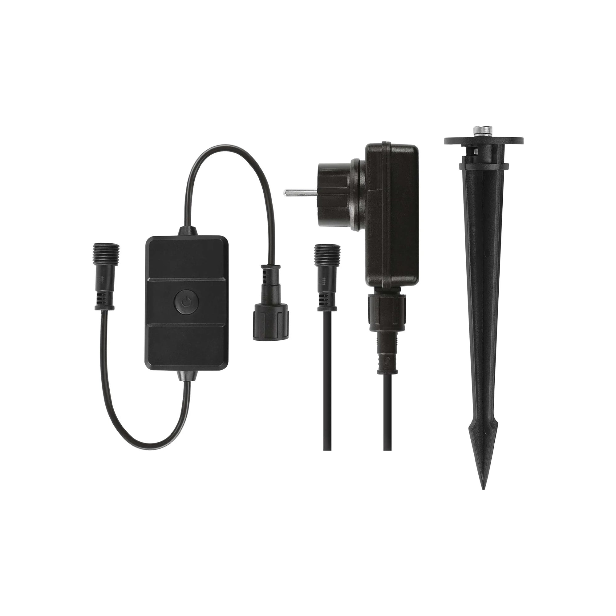 Vanjski LED reflektor, GoSmart, početni set, 3 komada, 14W, RGBIC, WiFi, IP65