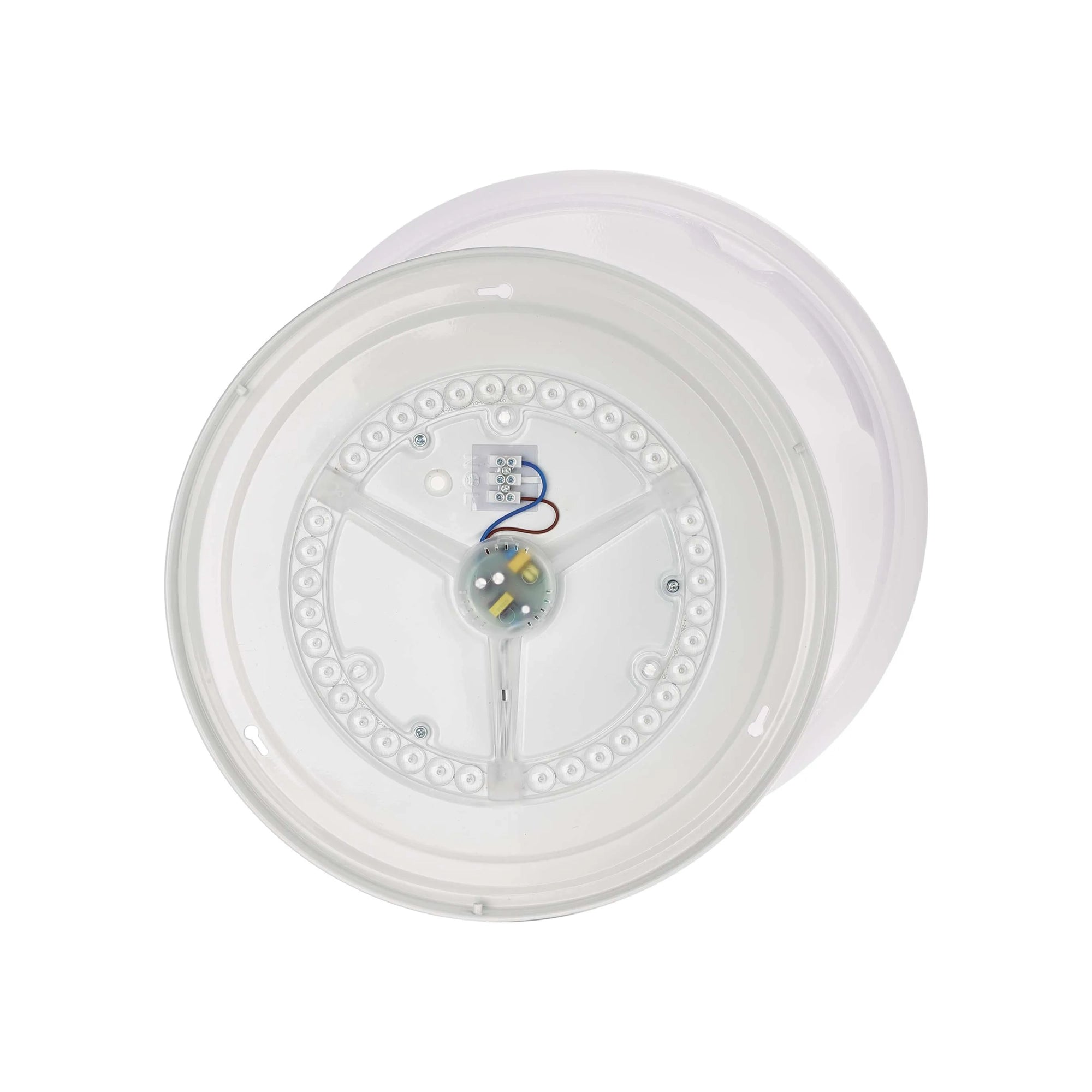 FIONI LED plafonjera, bijela, 24W, 4000K, IP44, Ø380mm